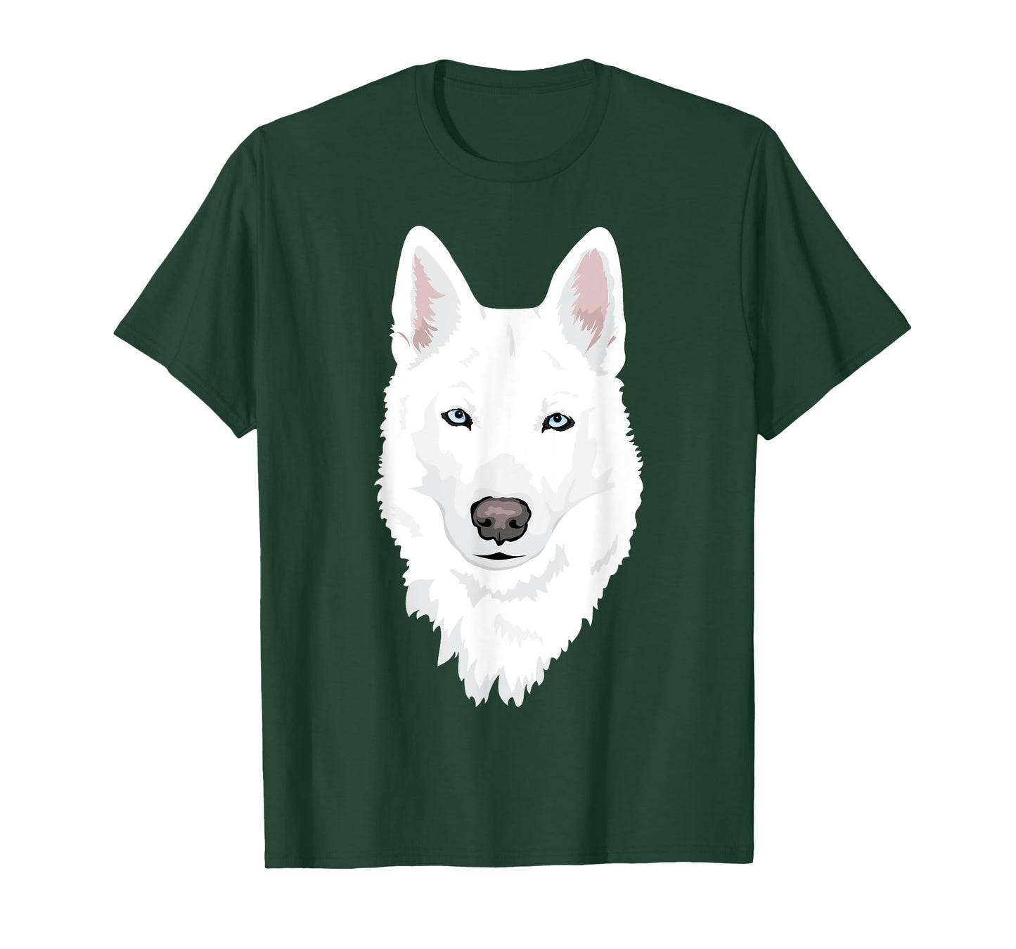 stunning white Siberian Husky - sweet white Snow dog T-Shirt