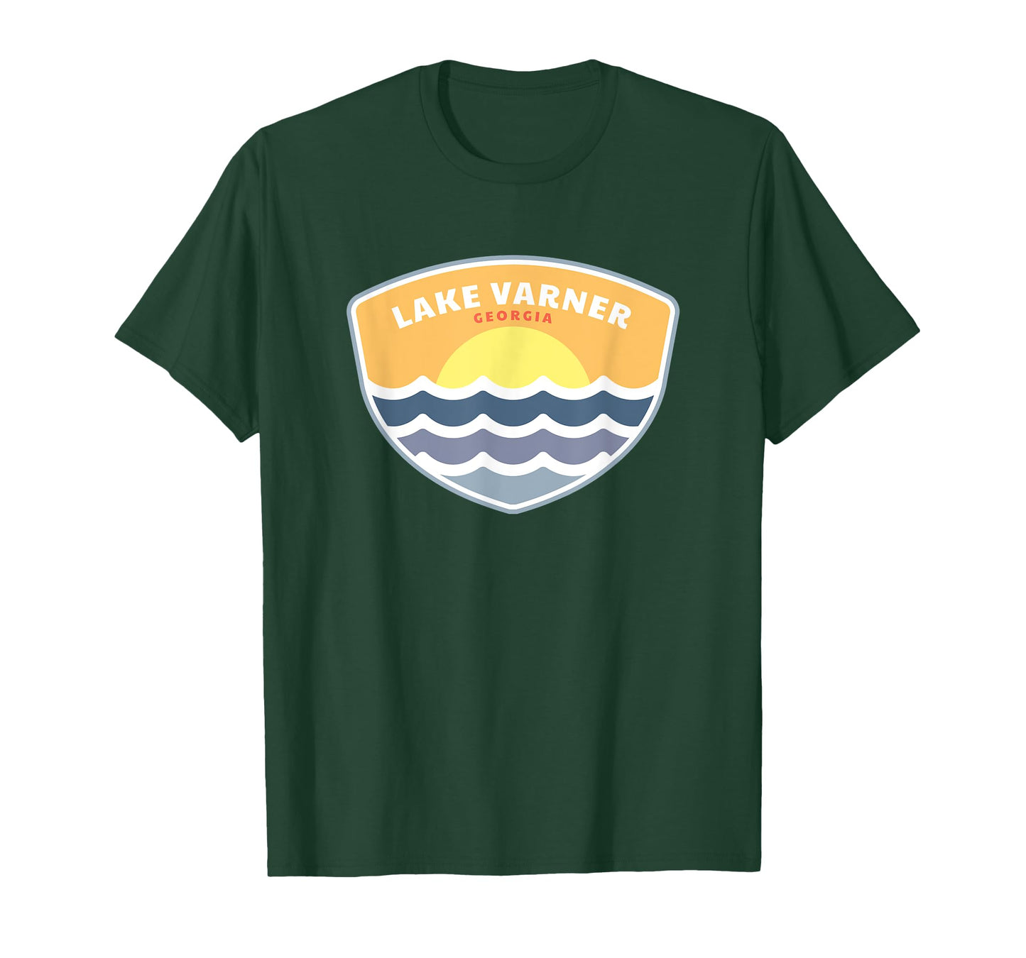 Lake Varner Georgia GA Sunset Vacation Souvenir T-Shirt