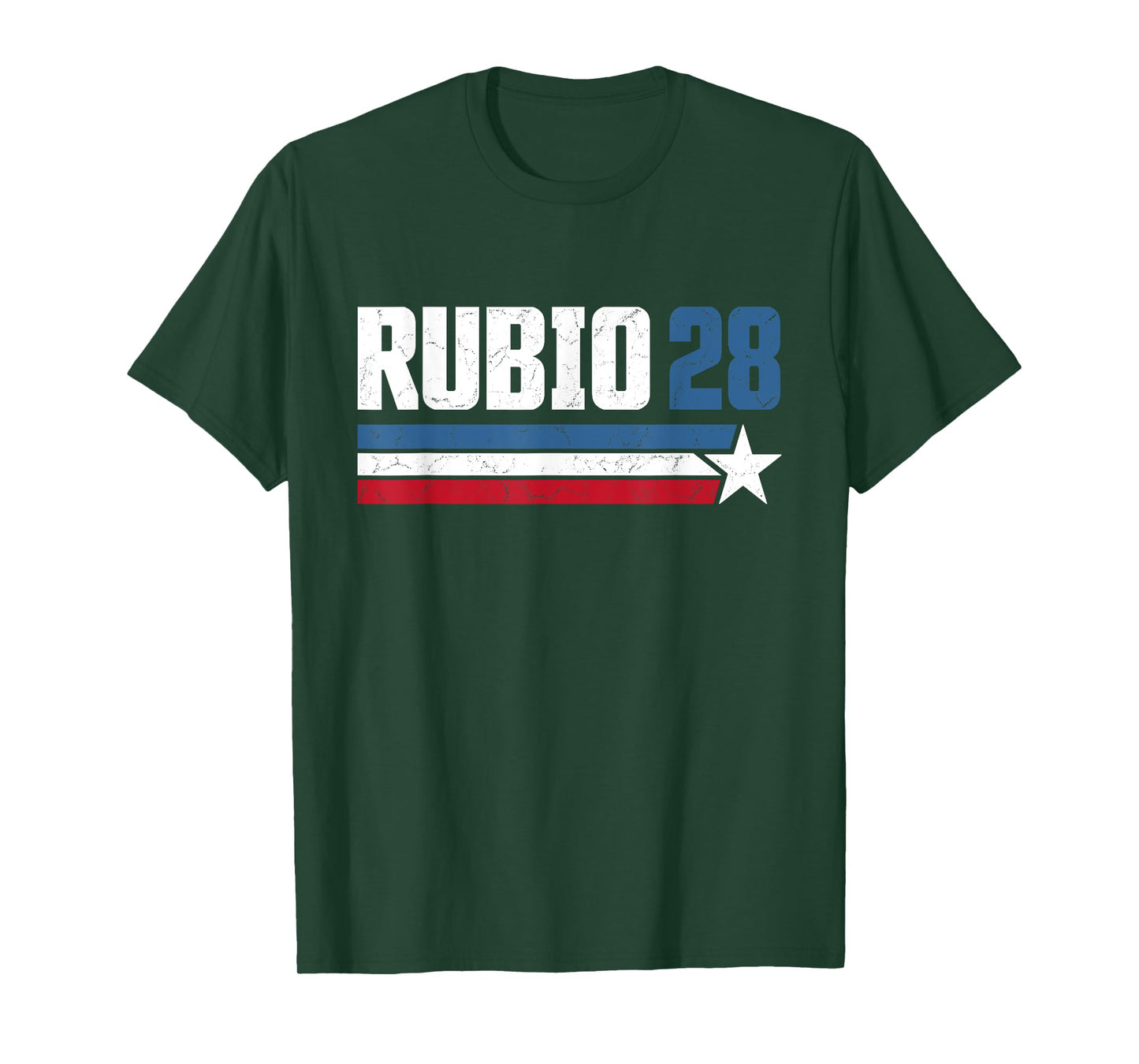 Marco Rubio 2028 Rubio 2028 Retro Election Vintage T-Shirt