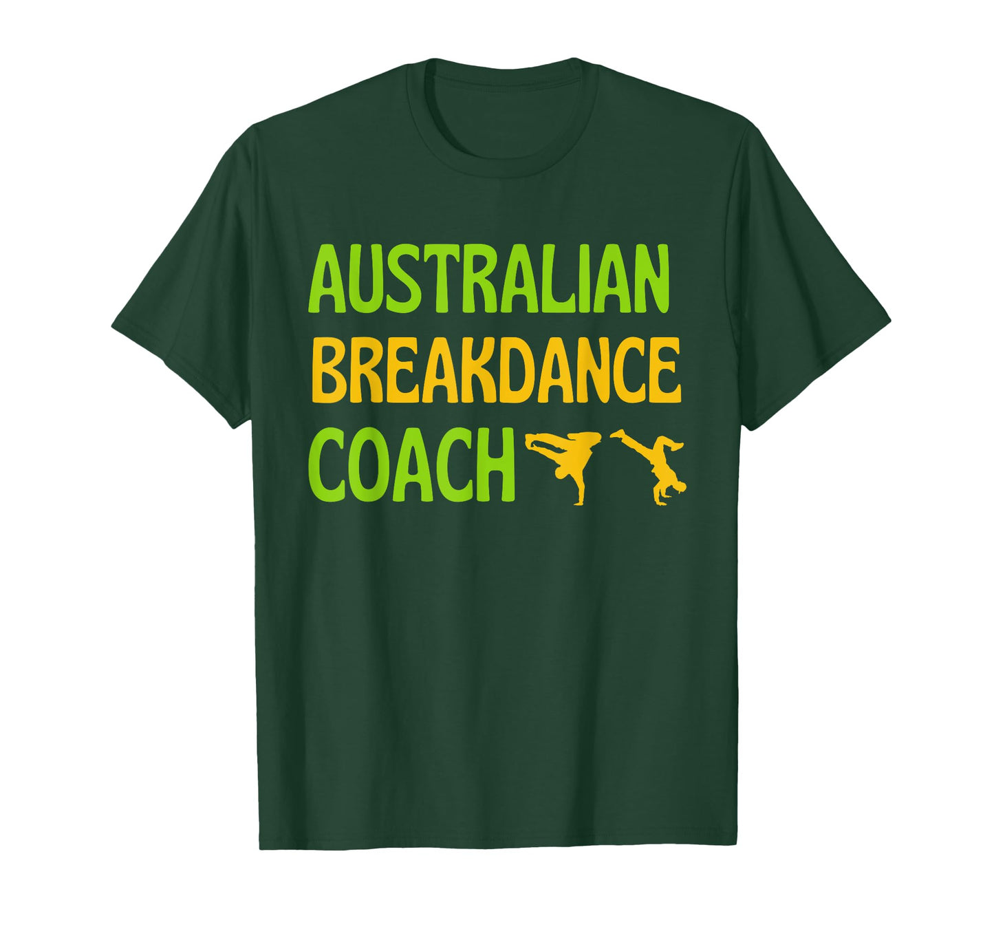 Breakdancing Cute Australian Breakdancing Costume Coach T-Shirt