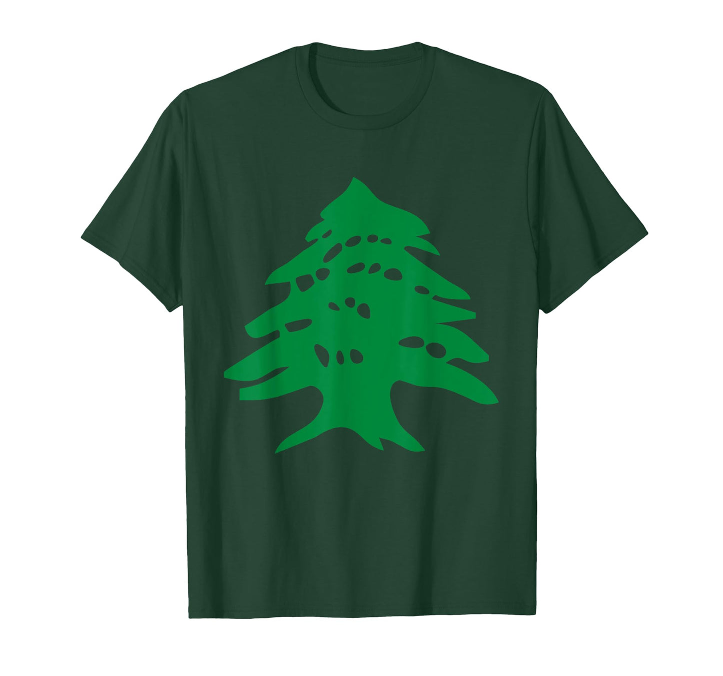 Lebanon Flag T-Shirt Cedar Tree Country Middle East Tee