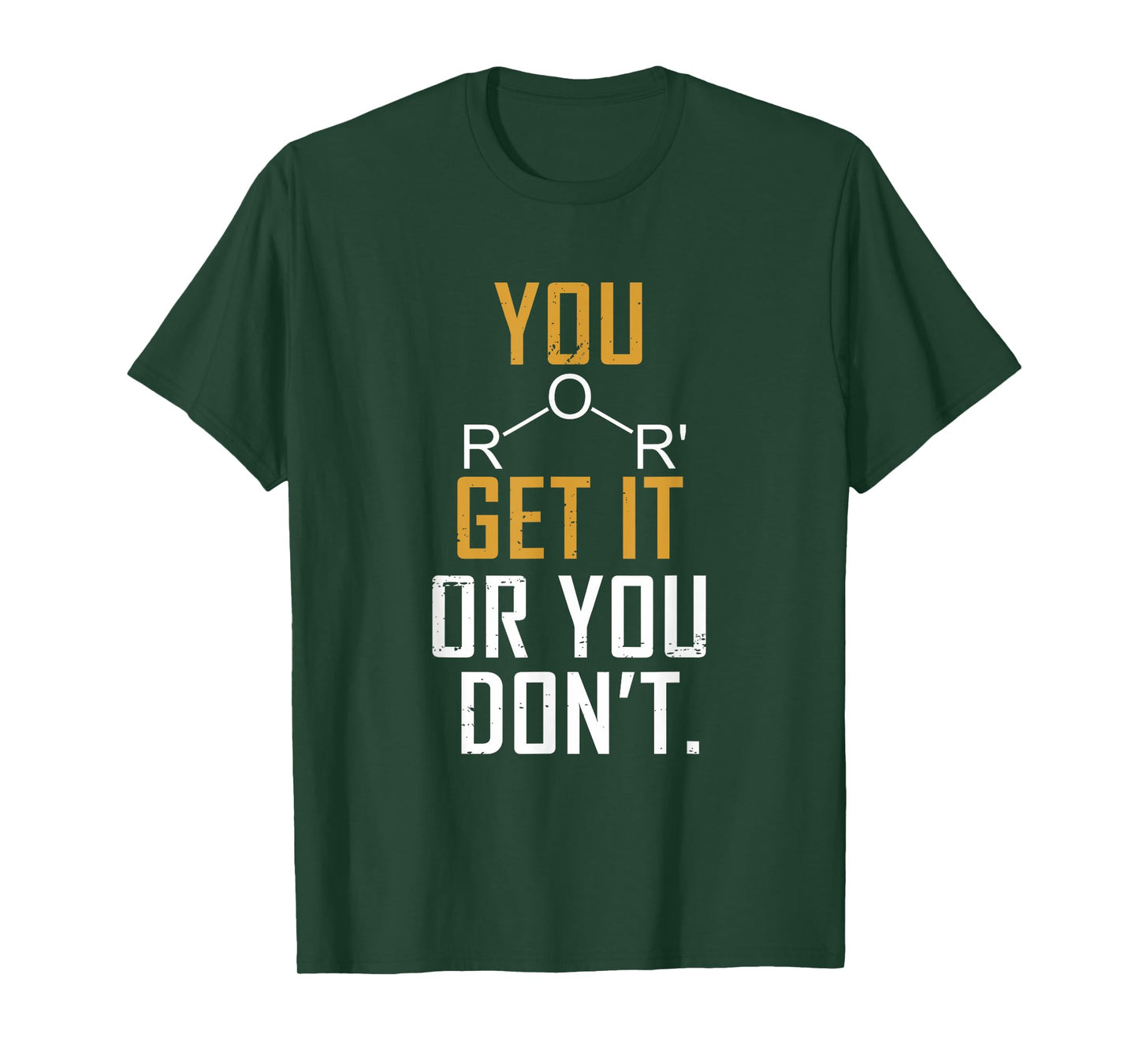 Chemistry Pun - Ether Get It Or You Don't - Funny Science T-Shirt