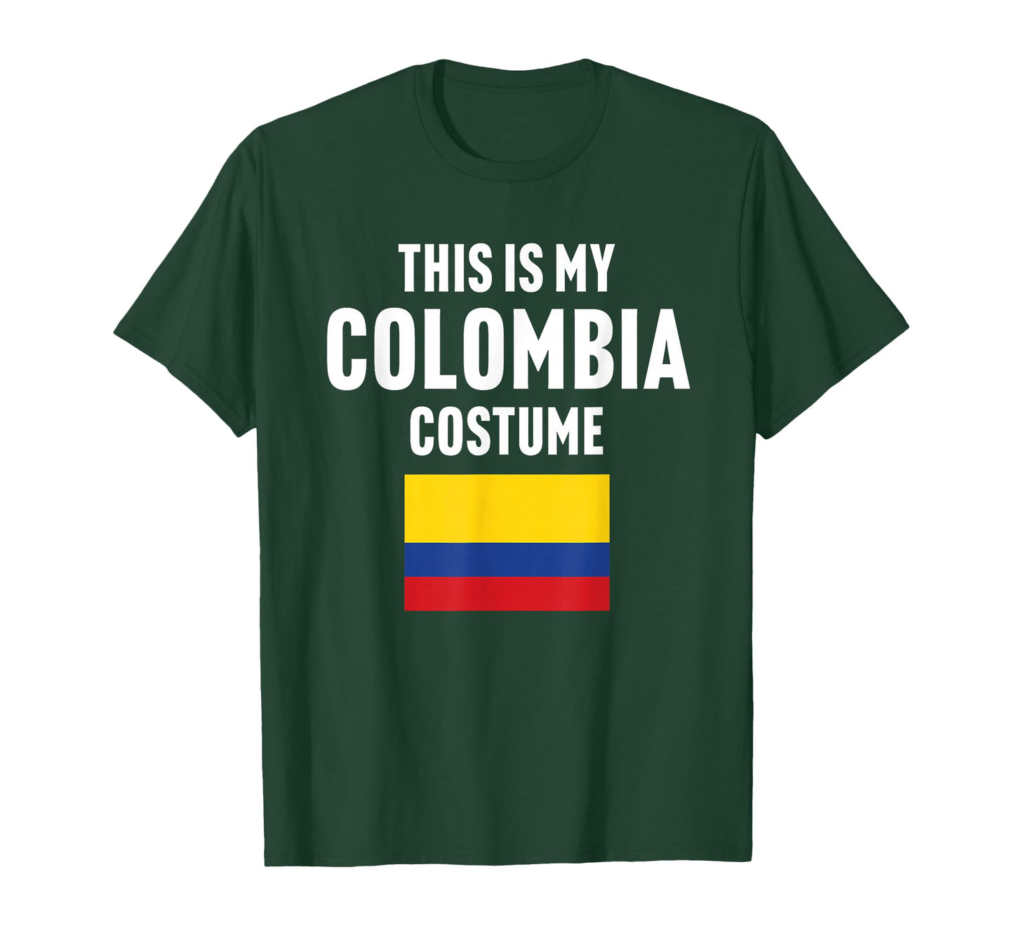 This is my Colombia costume T-Shirt