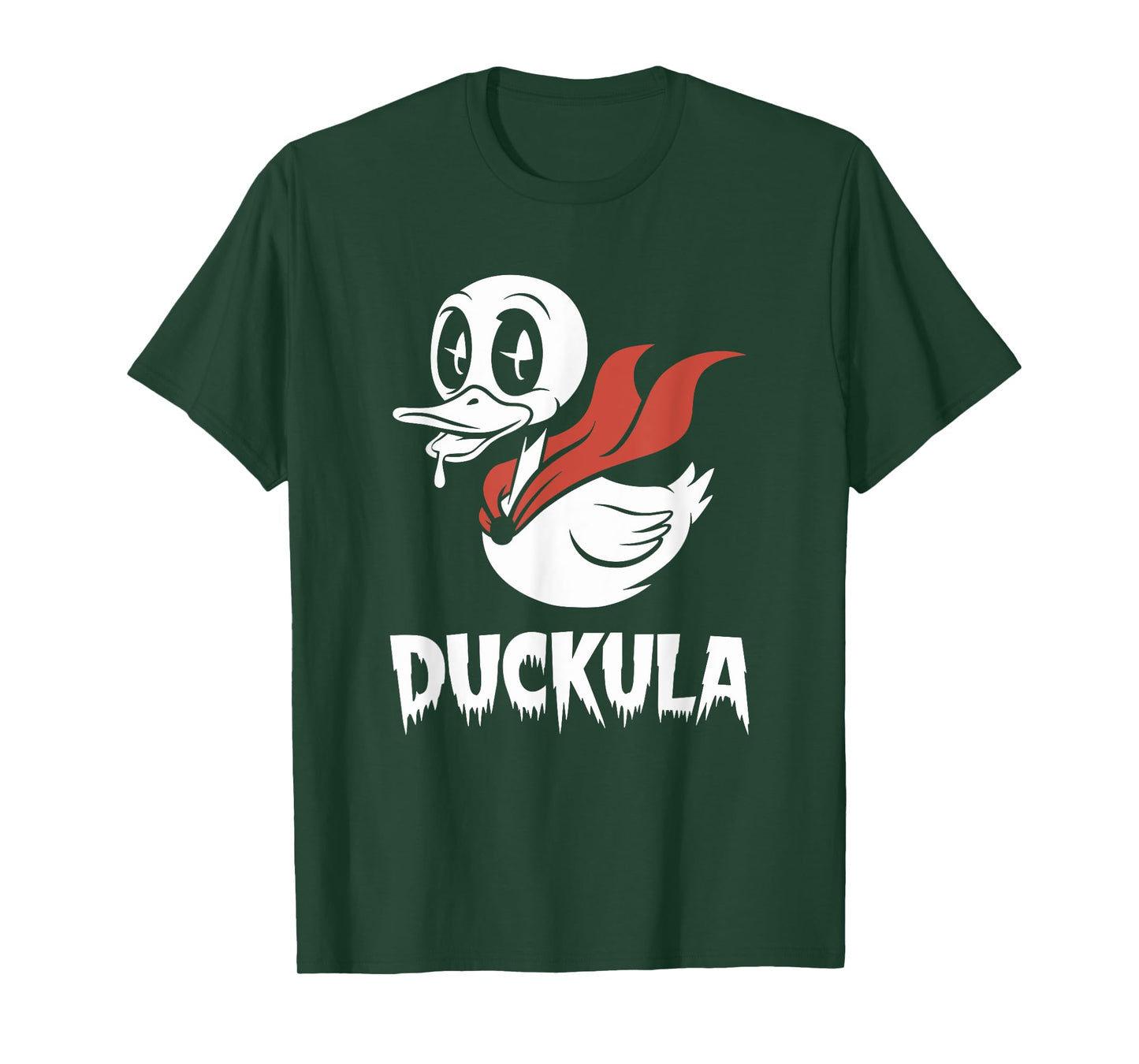 Duckula Funny Vampire Duck Halloween T-Shirt