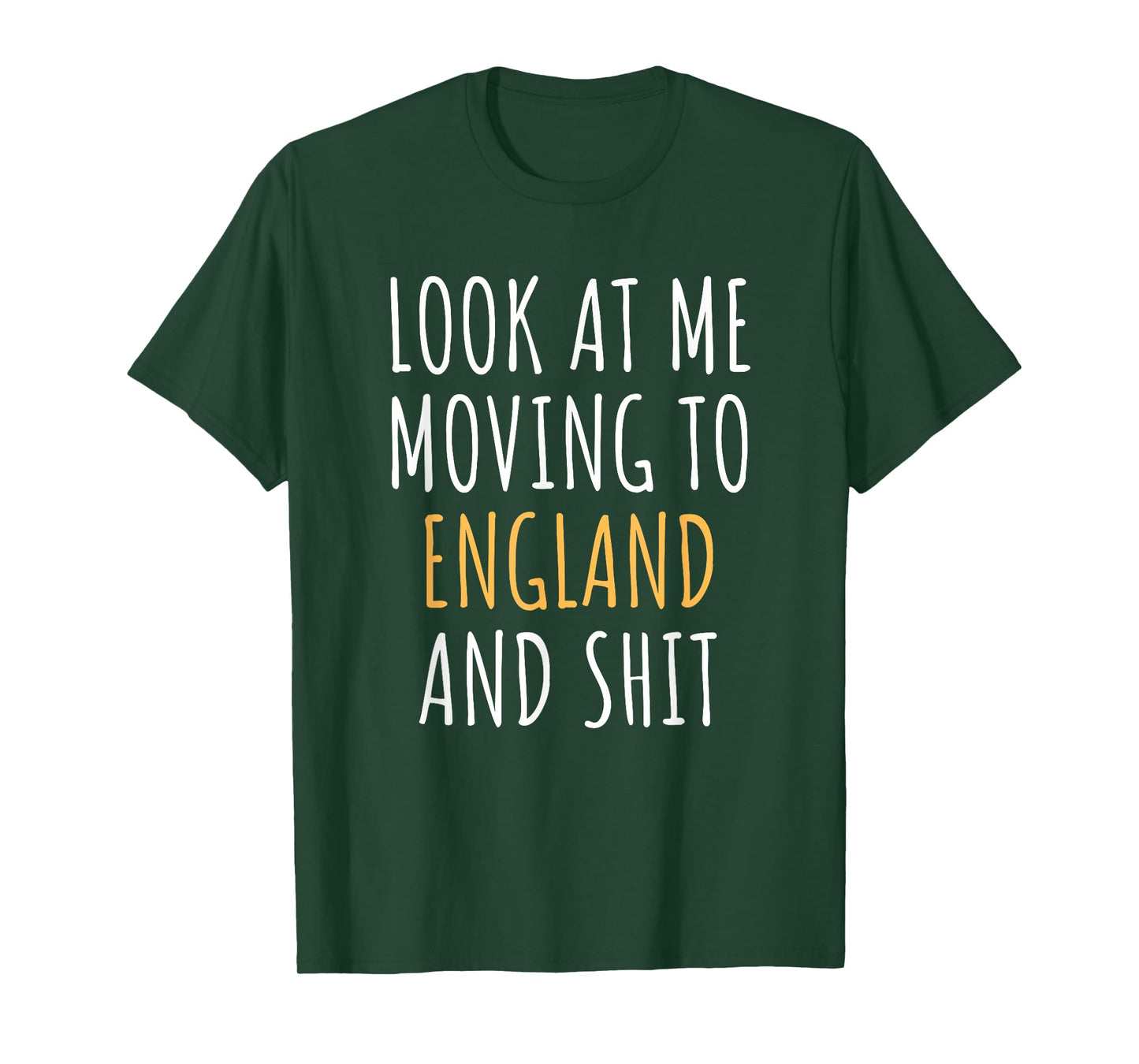 Funny Moving Out Of Country Congrats Moving Away To England T-Shirt