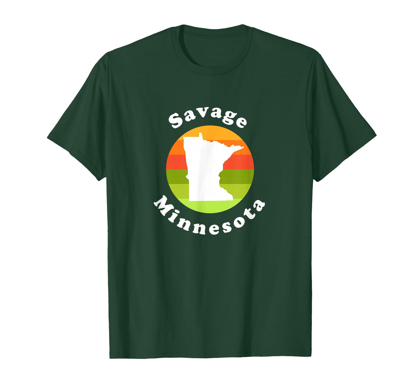 Savage Minnesota Outdoors Sunrise MN Souvenir T-Shirt