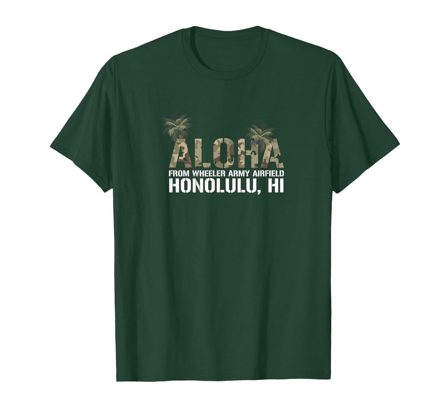 Aloha Wheeler Army Airfield Honolulu T-Shirt T-Shirt