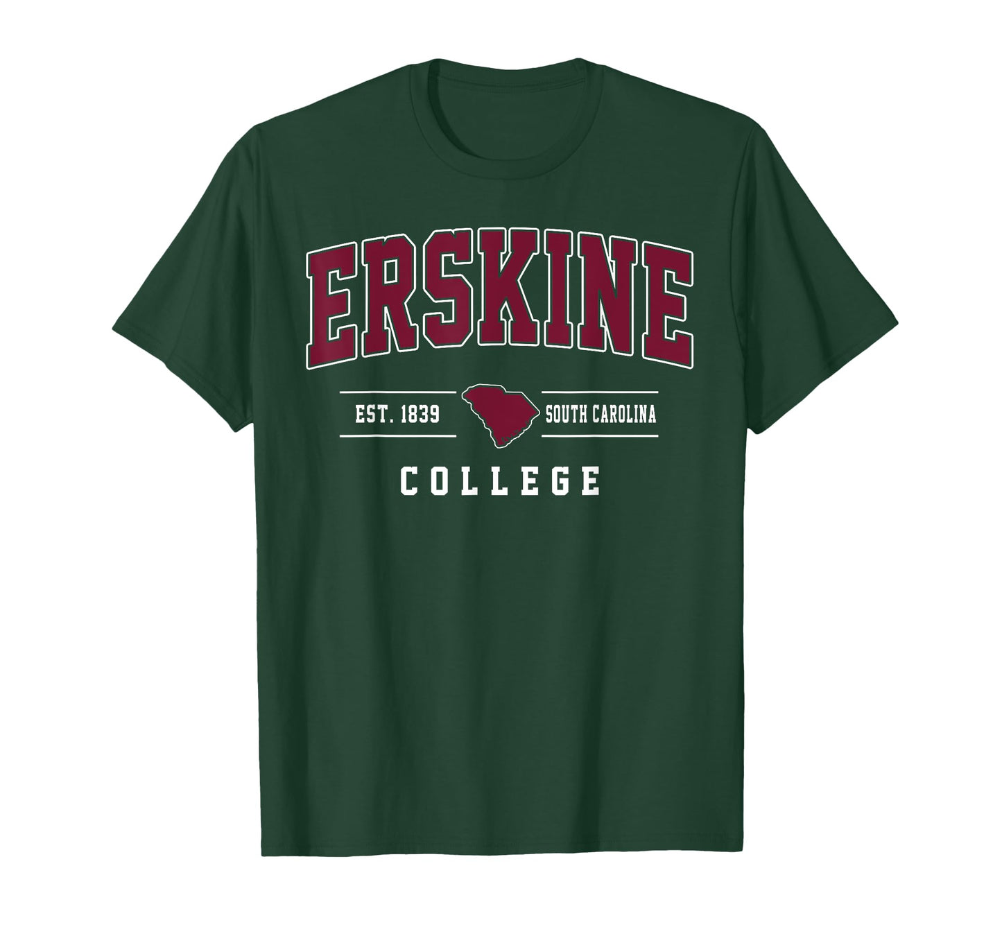 ERSKINE College Arch Vintage Design Men Women T-Shirt