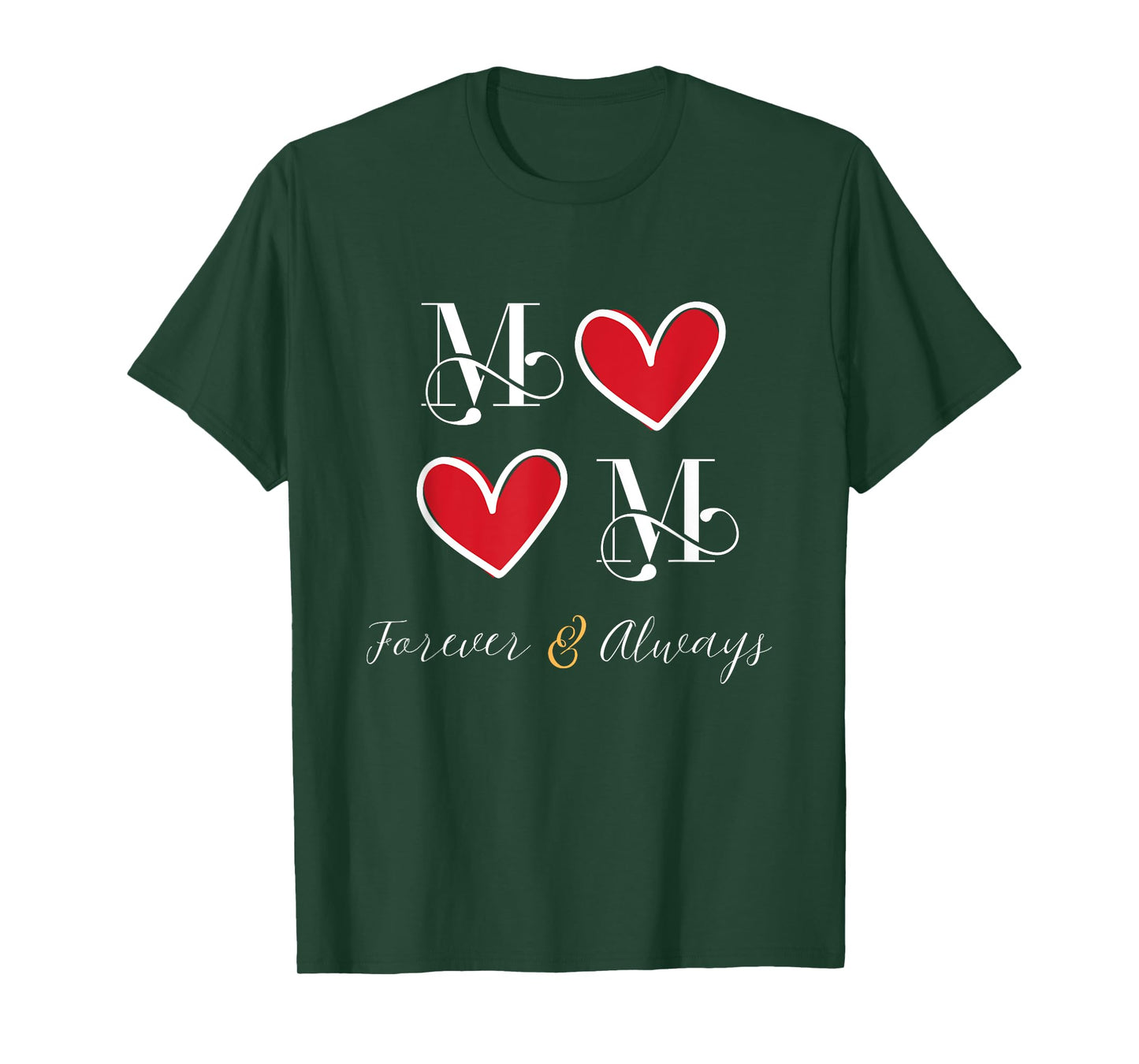 M & M Couples Initials, Wedding, Anniversary, Housewarming T-Shirt