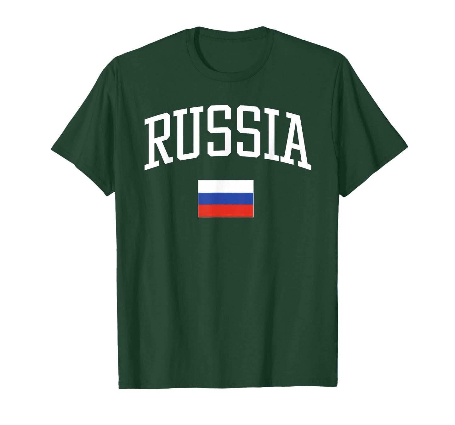 Vintage Flag of Russia Love Your Country T-Shirt