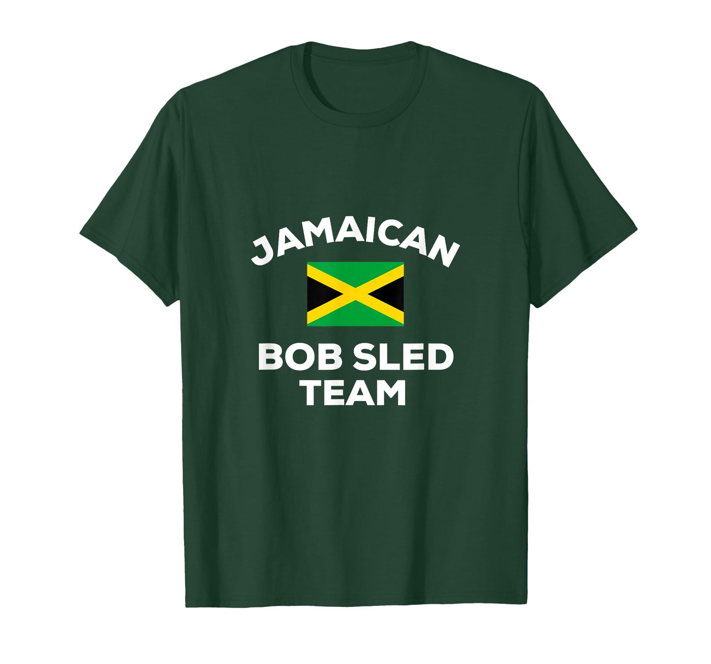 Jamaican Jamaica Bobsled Team Flag Funny Country Gift T-Shirt