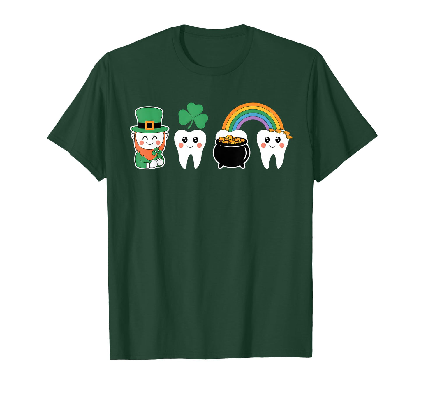 Funny St. Patrick’s Day Tooth Dentist St Patricks day dental T-Shirt