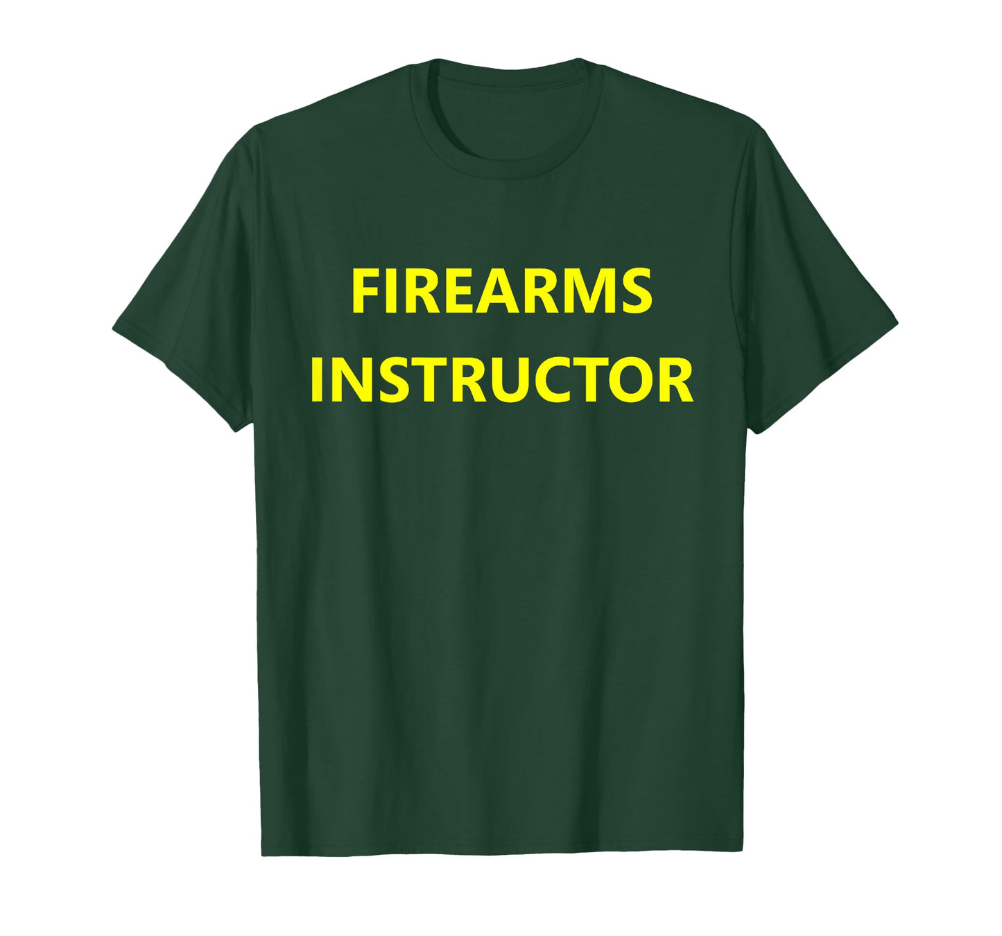 Firearms Instructor Gun Range Safety Officer (BACK PRINT) T-Shirt