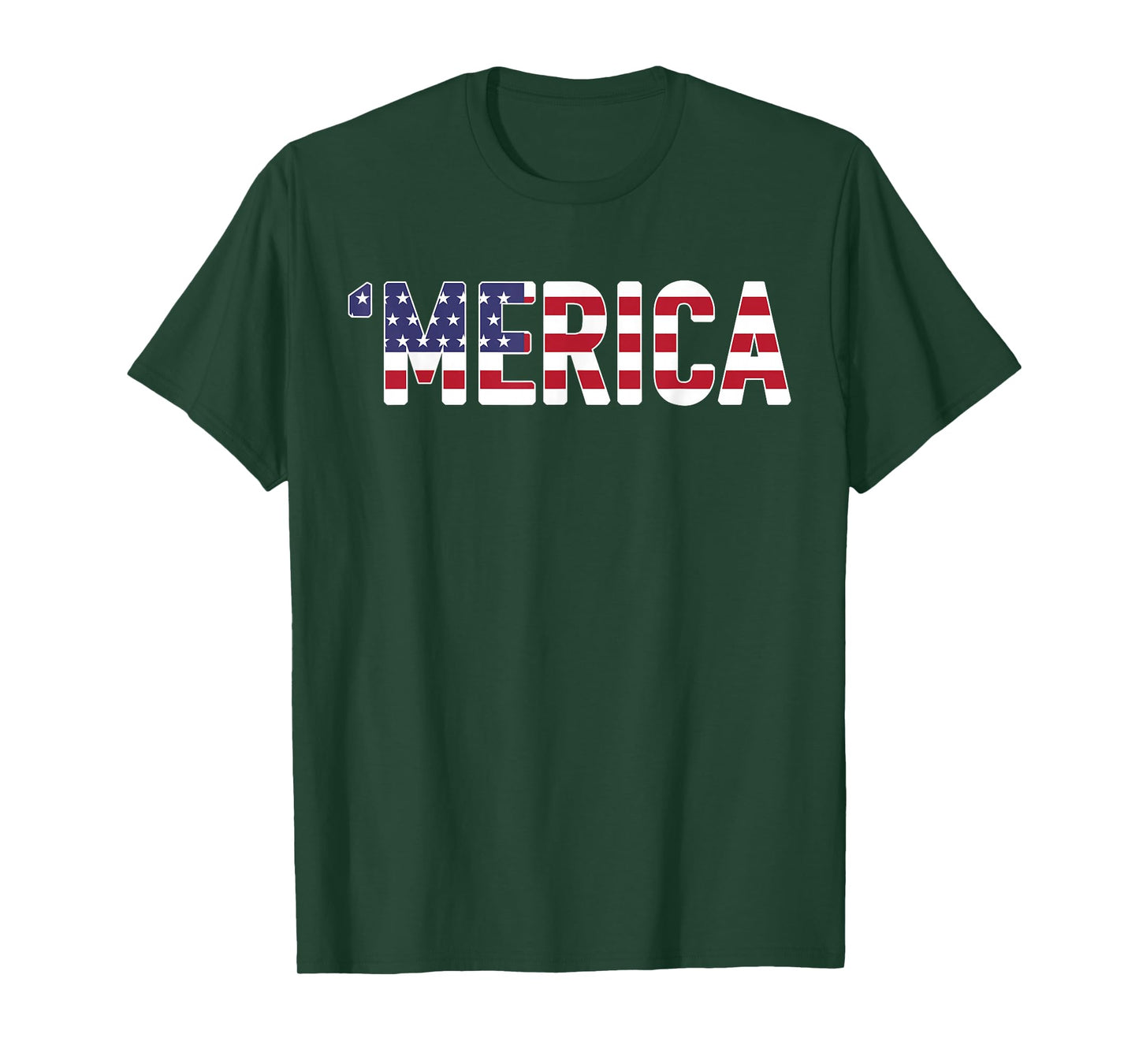 'Merica - Patriotic Flag USA United States America Novelty T-Shirt