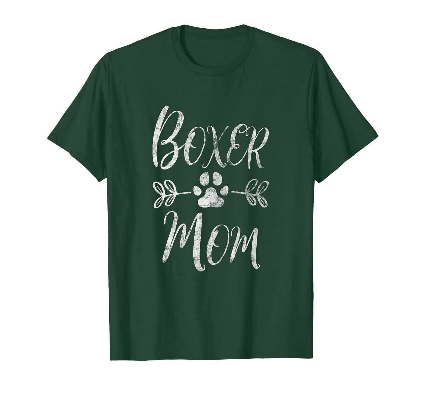 Boxer Mom Shirt Boxer Dog Lover Owner Funny Boxer Dog Mom Women T-Shirt