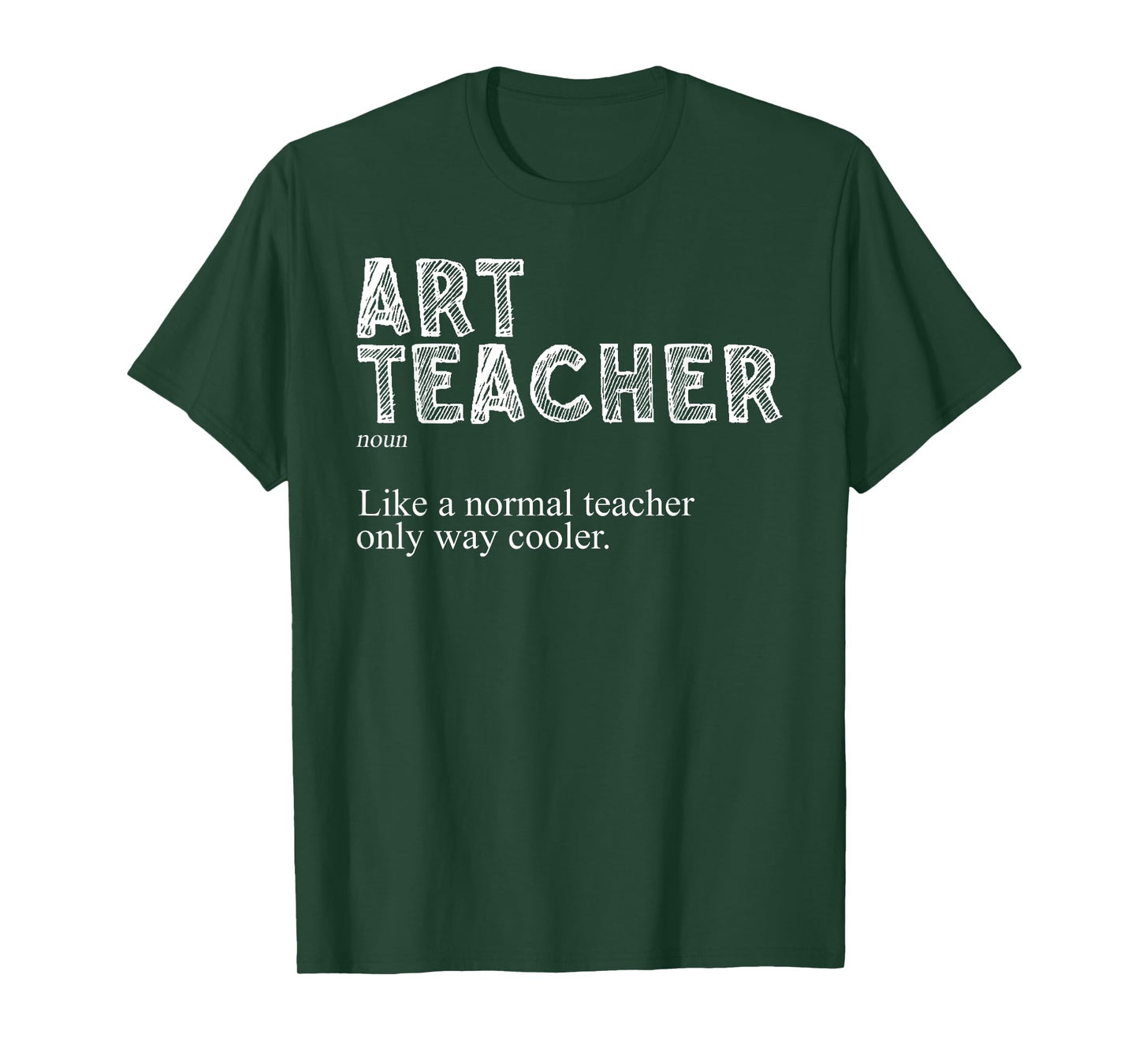 Art Teacher Design for Men Women Art Teacher Appreciation T-Shirt
