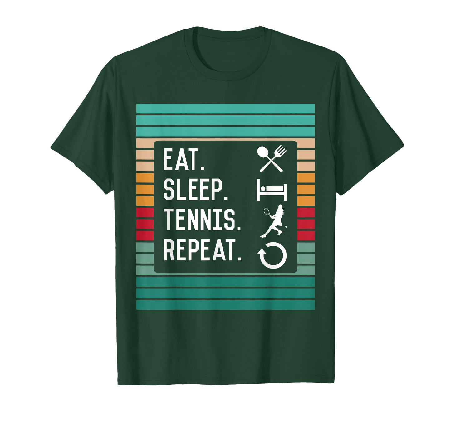 Eat Sleep Tennis Repeat T-Shirt