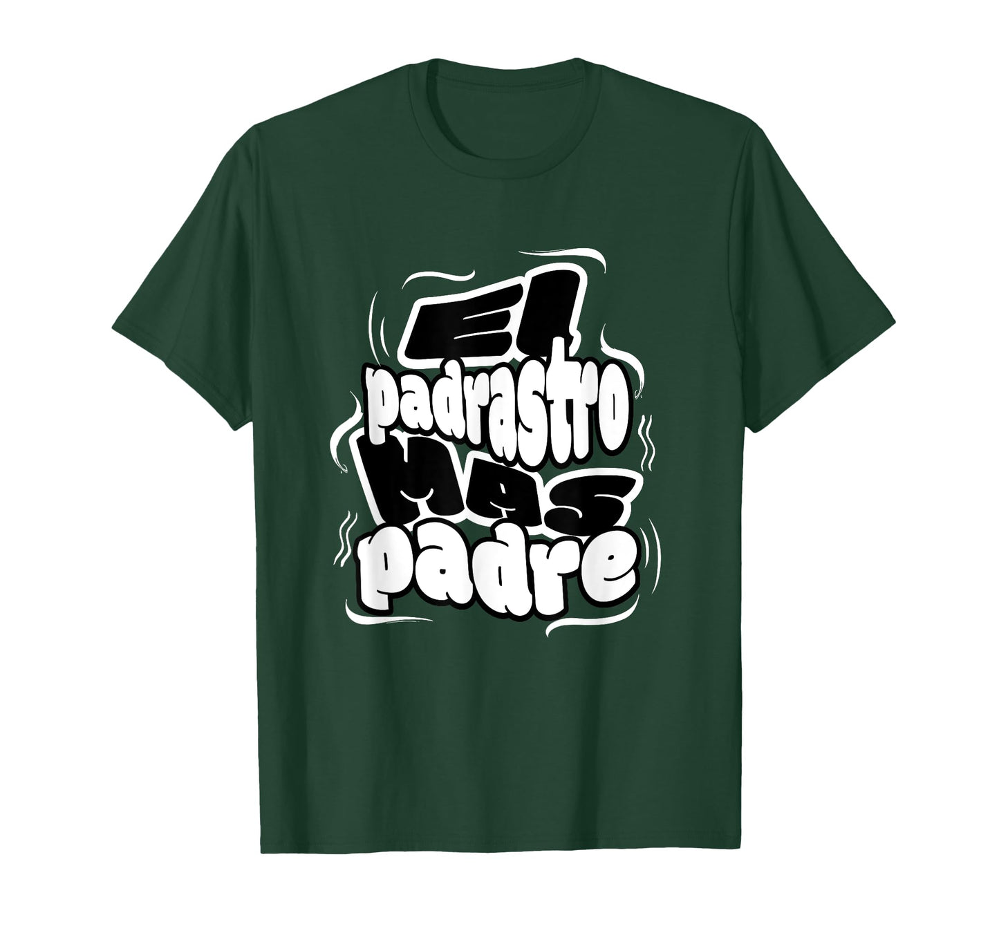 Padrastro Mas Padre Best Step Dad for Step Father in Spanish T-Shirt