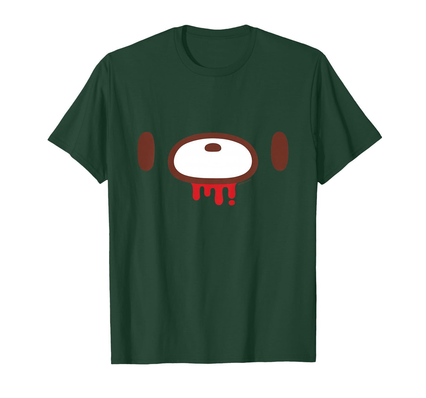 Kids Gloomy Bear Naughty Grizzly Face Print Anime Manga Kids T-Shirt