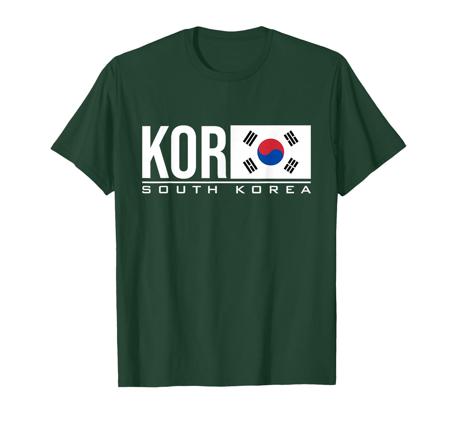SOUTH KOREA FLAG KOREAN COUNTRY CODE KOR SPORTS GAMES T-Shirt