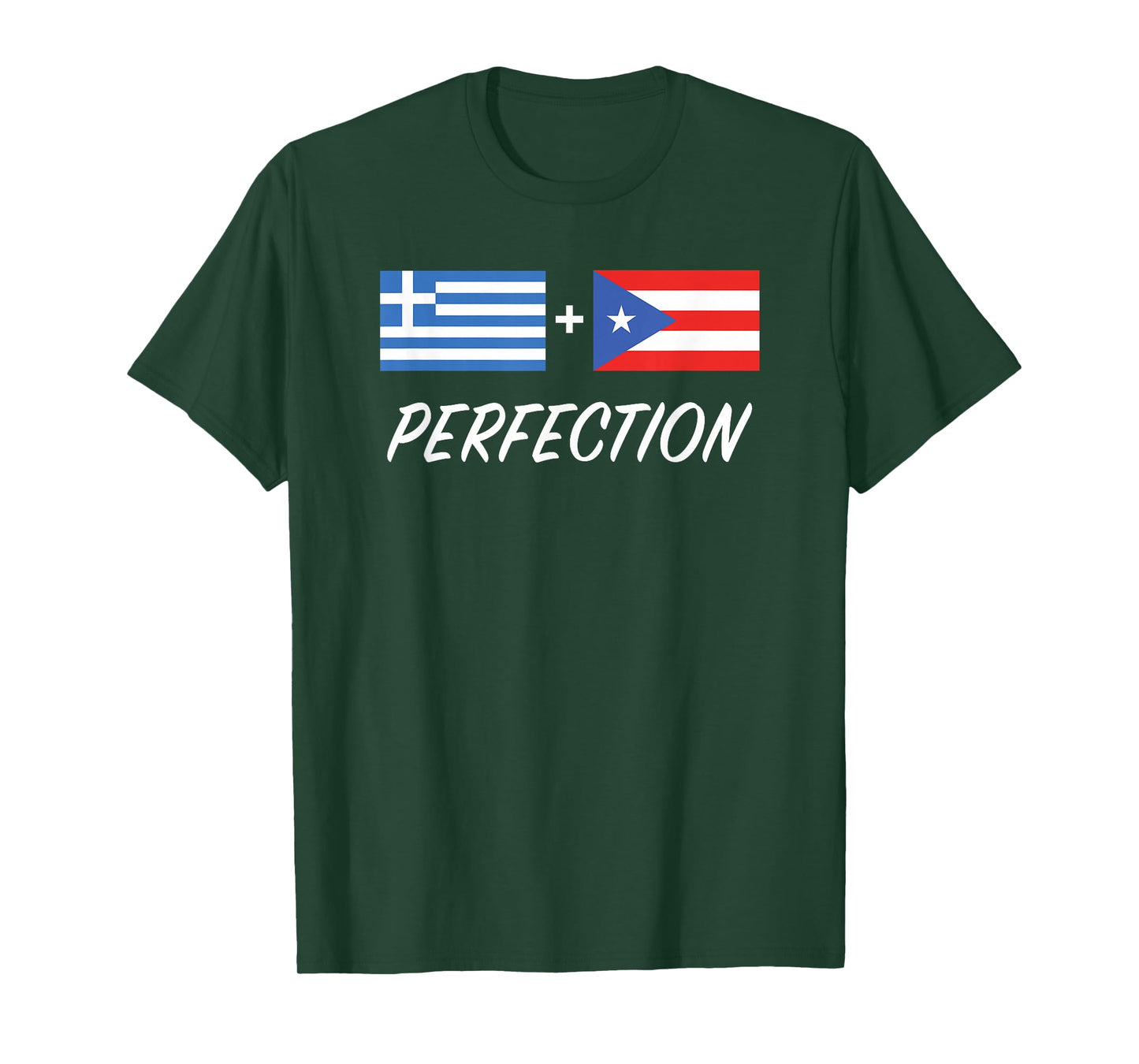 Greek Puerto Rican Flag Greece Puerto Rico Heritage T-Shirt