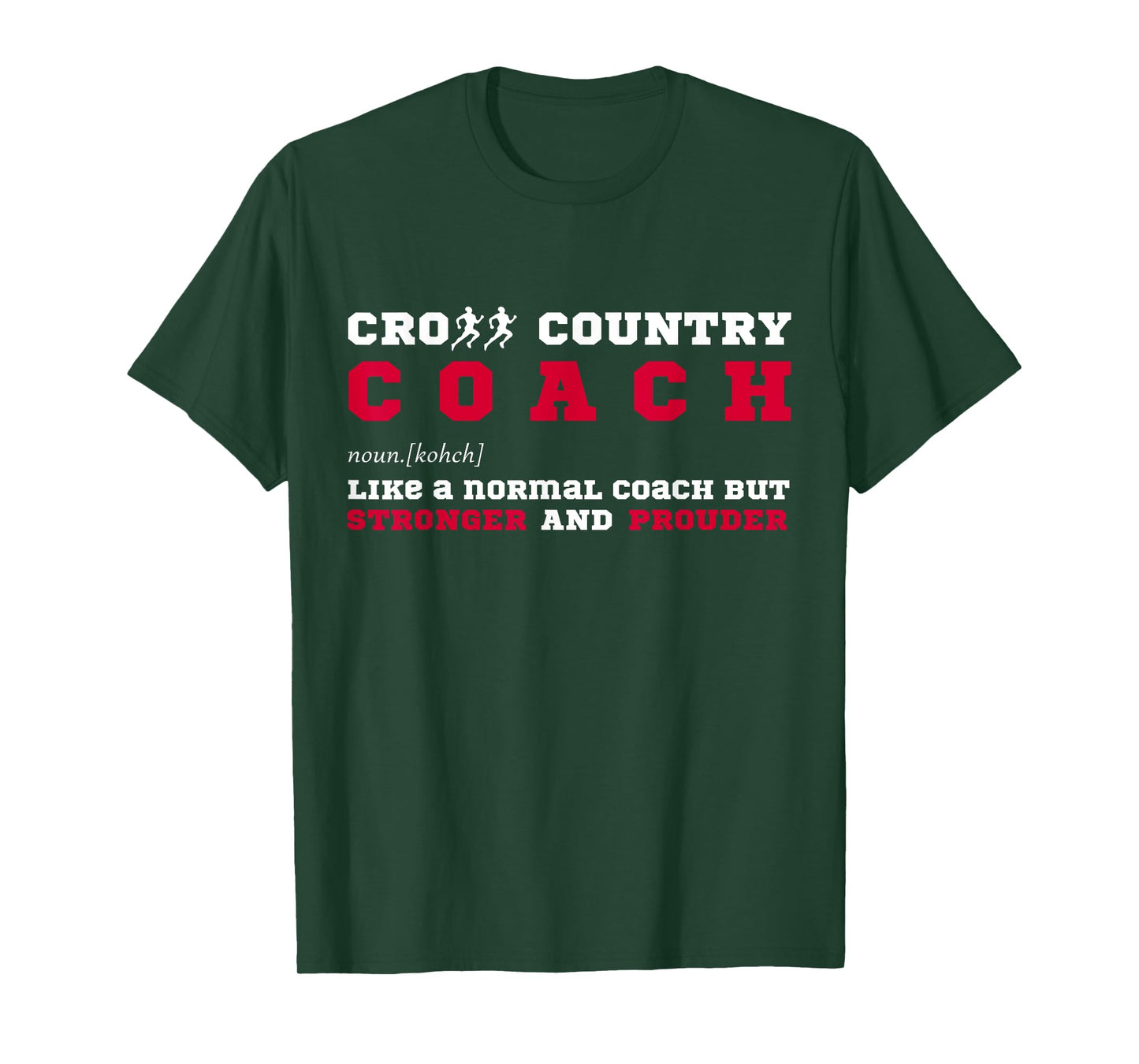 Cross Country Coach Sports Coaching Fun Definition T-Shirt
