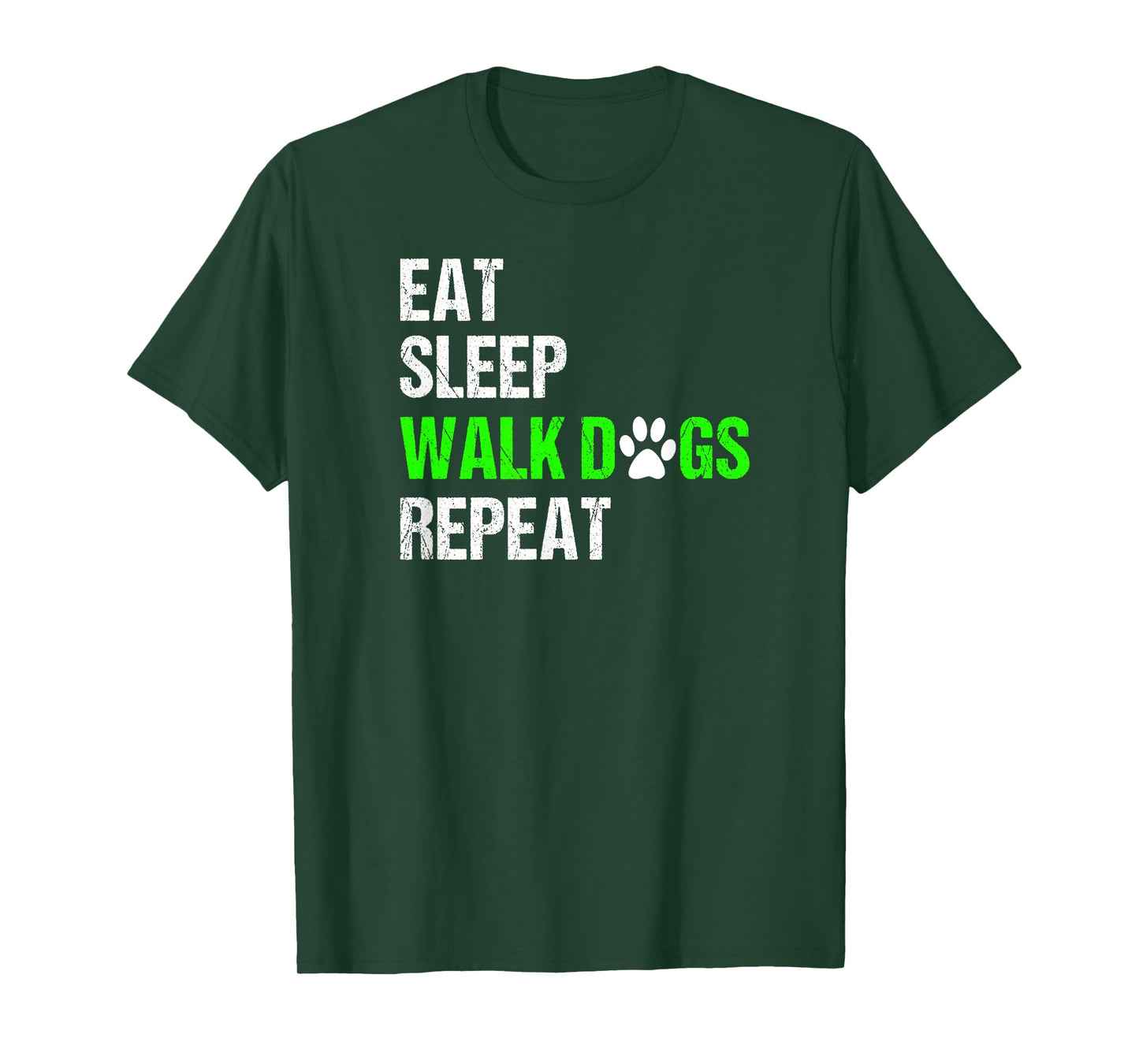 Dog Walker Shirt Dog Walking Gift TShirt Dog Lover TShirt T-Shirt for Men Women Kids
