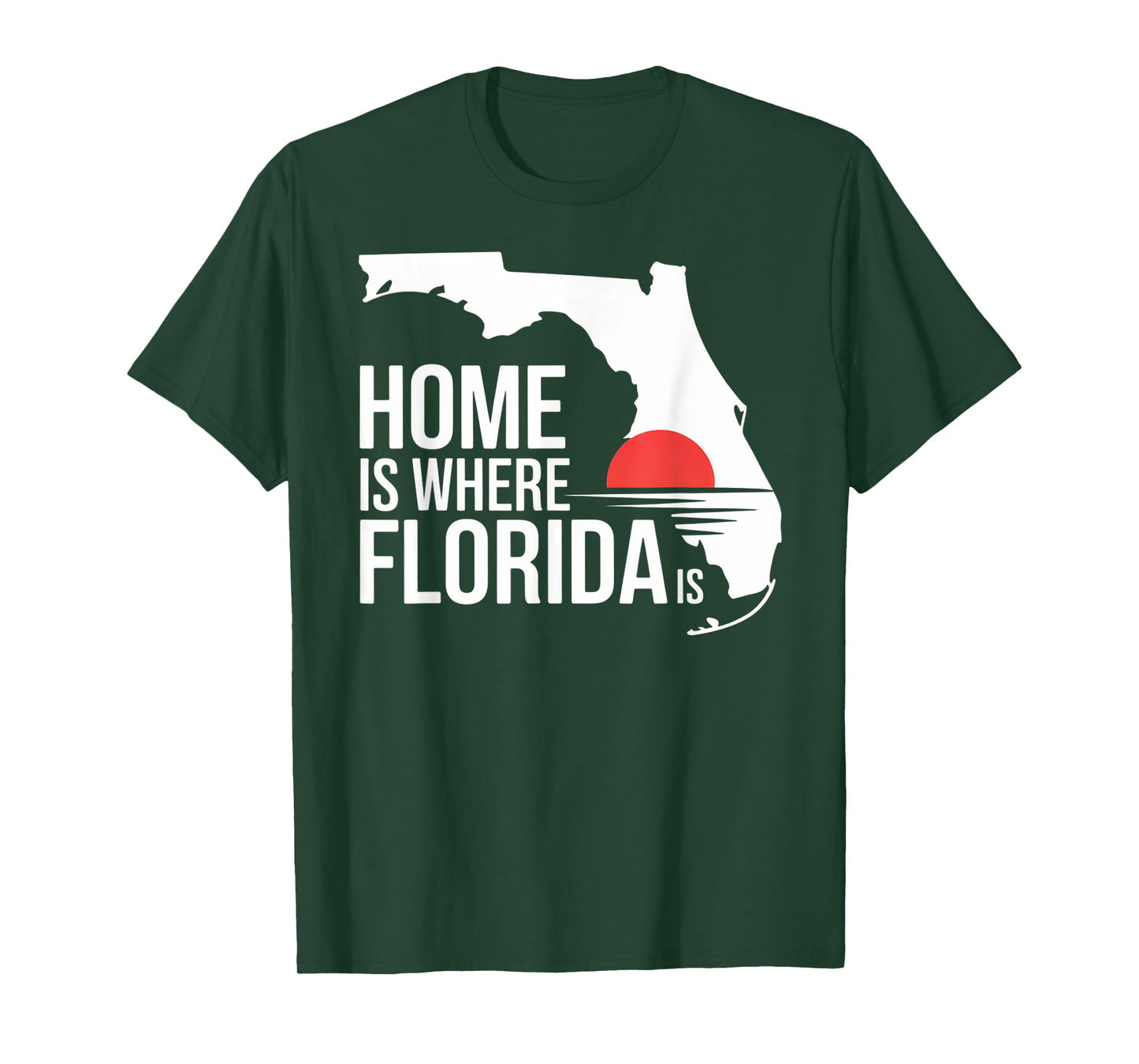 Home is Where Florida is Sunshine State Love T-Shirt