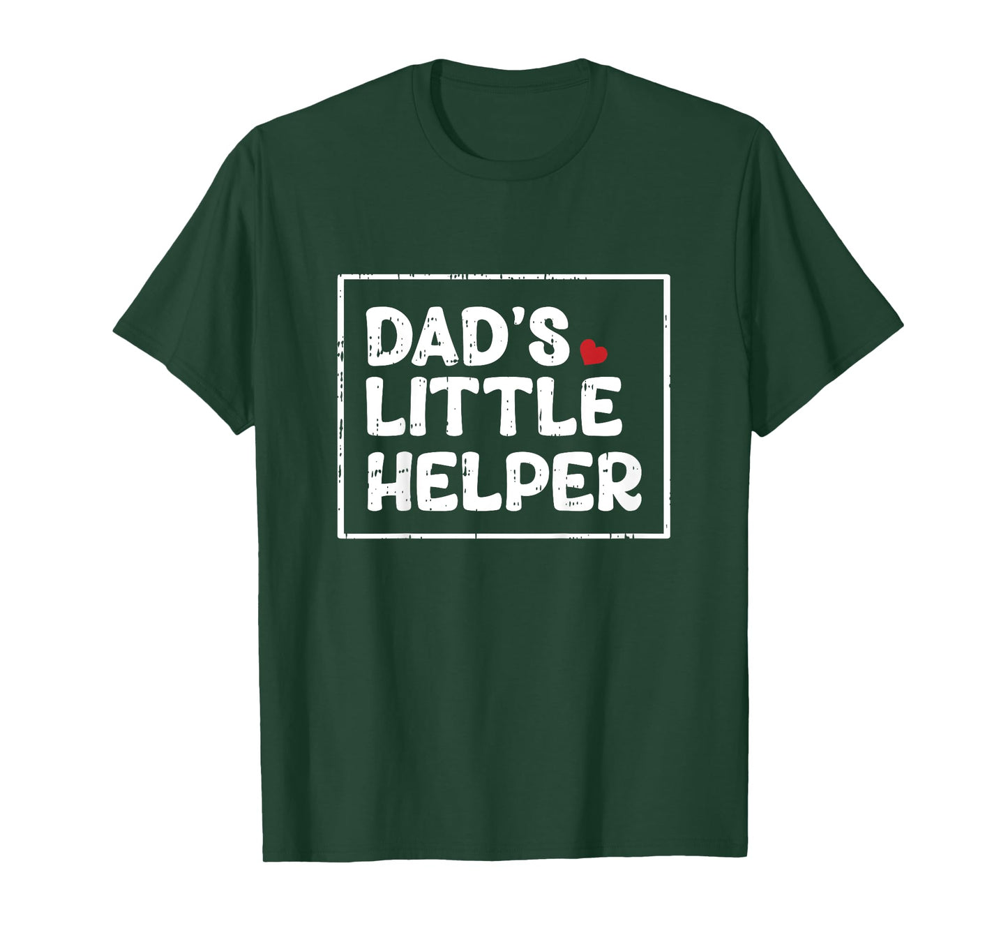Kids Dads Little Helper Fathers Day Funny Son Boys Kids Toddlers T-Shirt