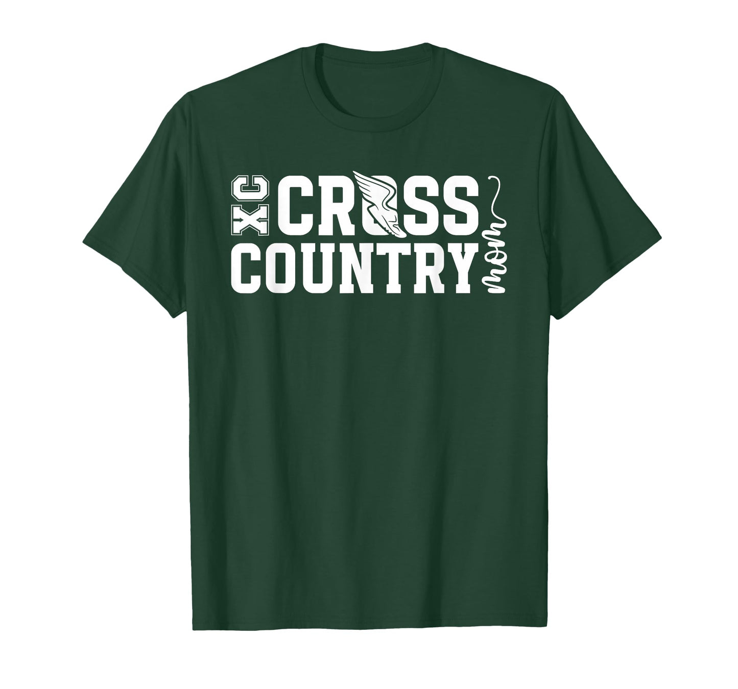 Cross Country Mom Of A Cross Country Runner Mama XC Mother T-Shirt