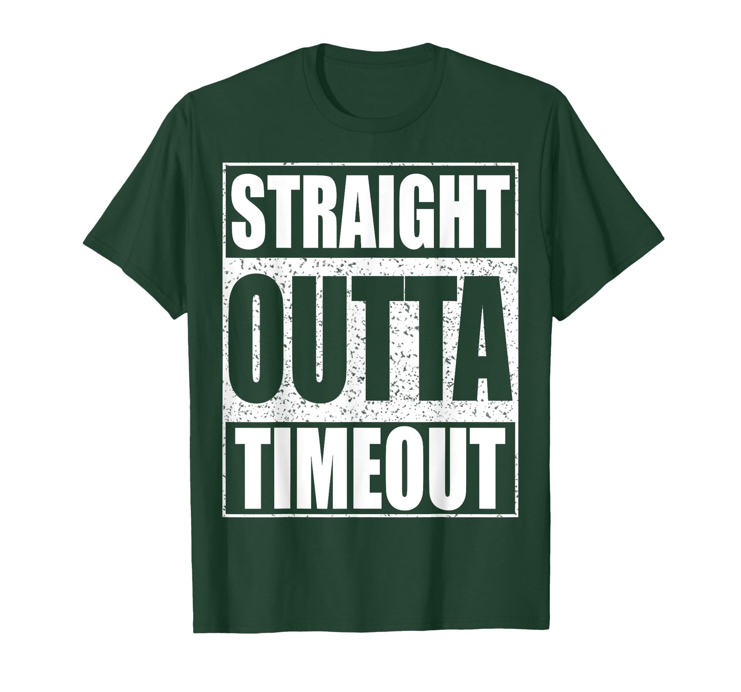 Straight Outta Timeout T-Shirt Kids Boy Girl Toddler Shirt T-Shirt
