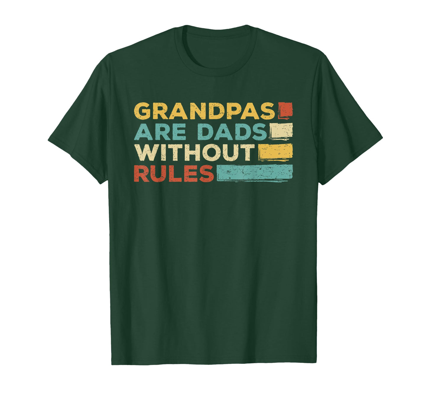Funny for Grandfather - Grandpas are Dad Without Rules T-Shirt