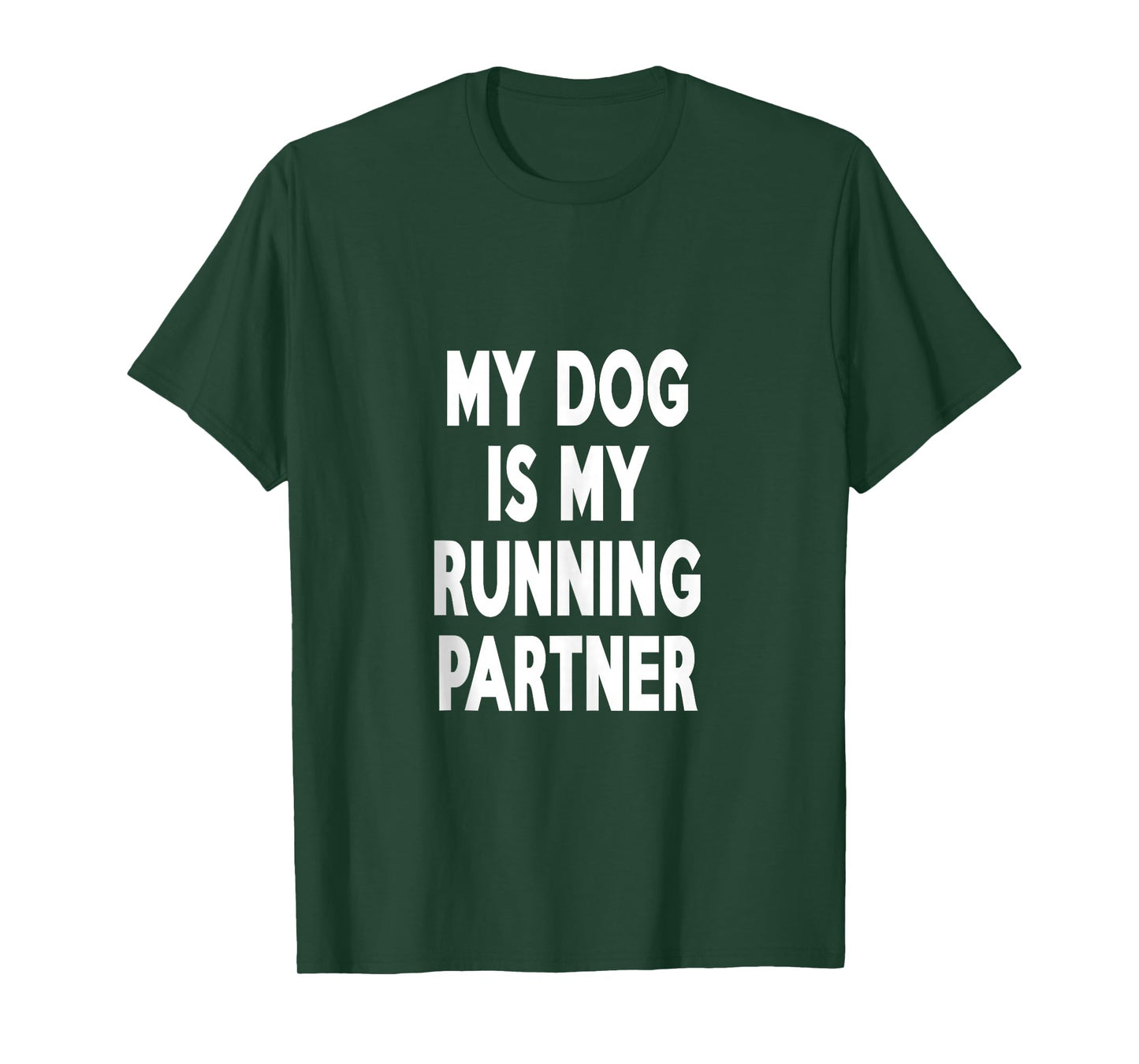 My Dog Is My Running Cute Funny Fitness Lover Partner Tank Top
