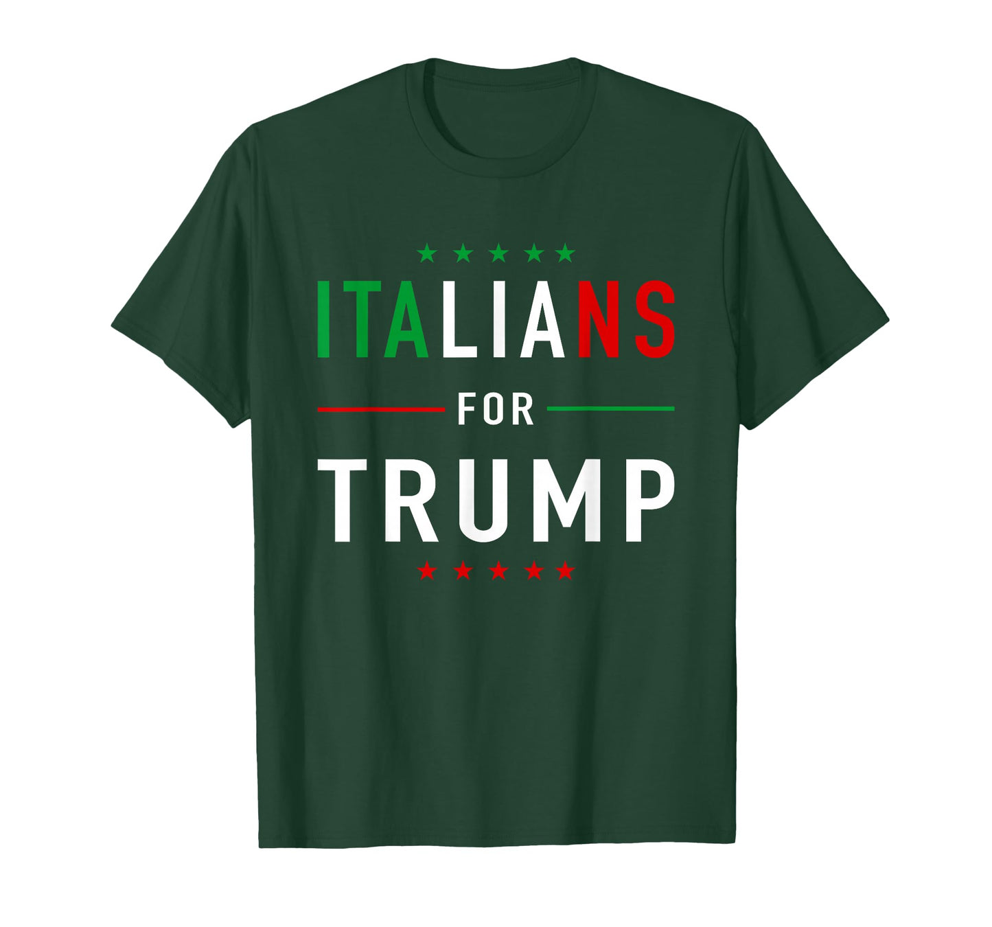 Italians For Trump Tee Pro Trump Italiano Supporter T-Shirt