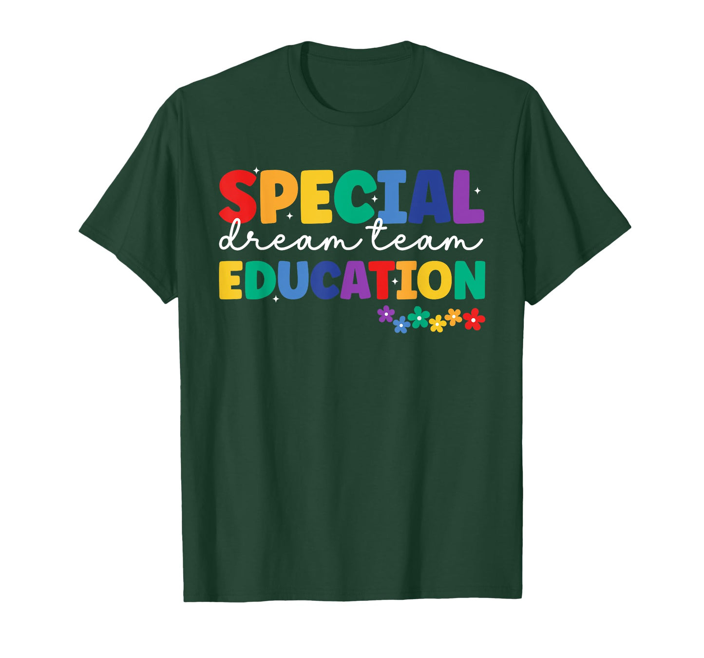 Special Education Squad Retro Dream Team SPED Teacher T-Shirt