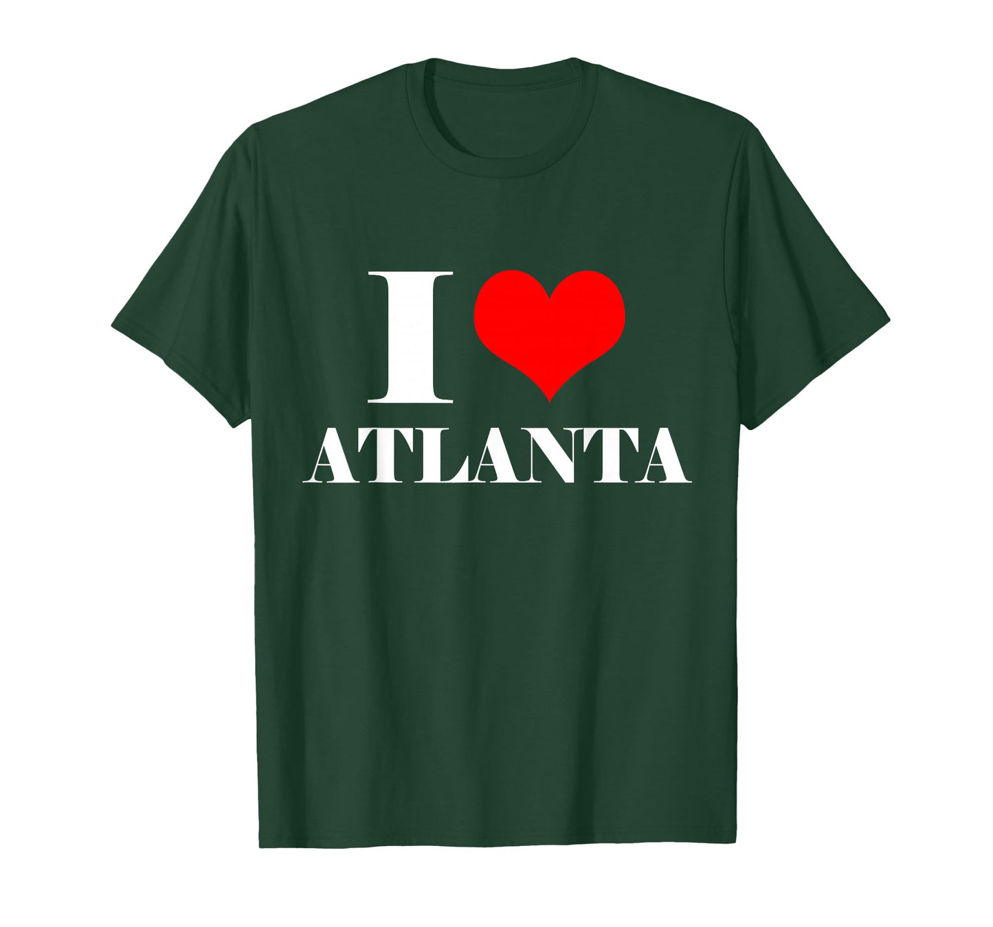 I Love Atlanta T Shirt , I Heart Atlanta Tee Georgia Shirt T-Shirt