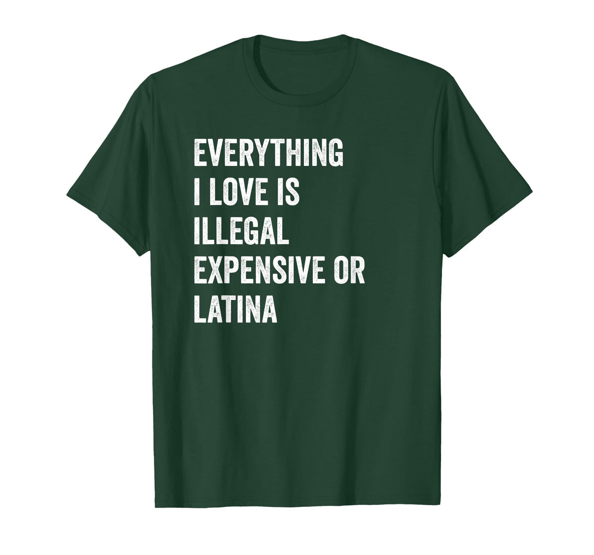 Everything i love is illegal expensive or latina GF T-Shirt