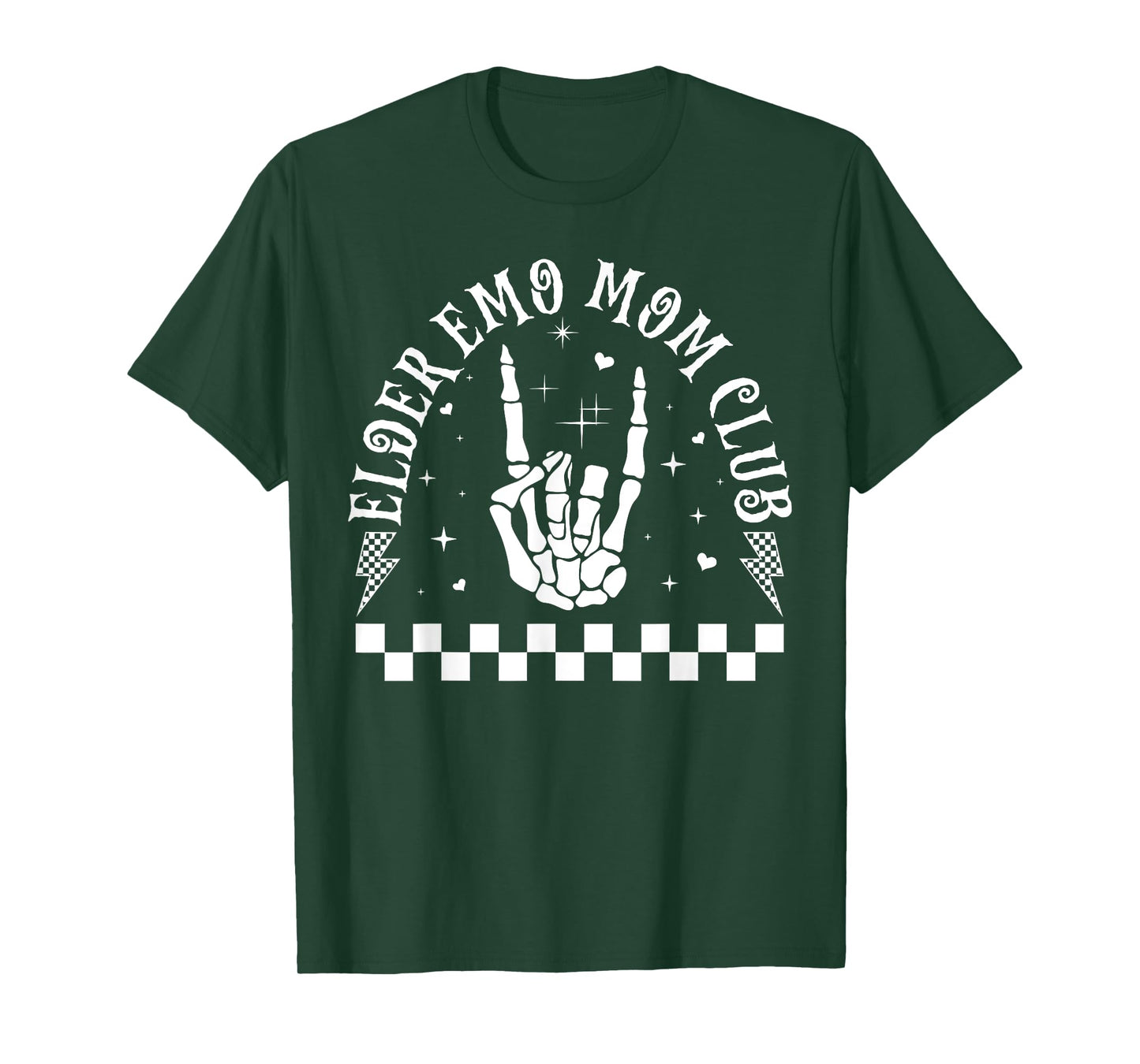 Elder Emo Mom Club Emo Lifestyle Emo Music Goth Subculture T-Shirt