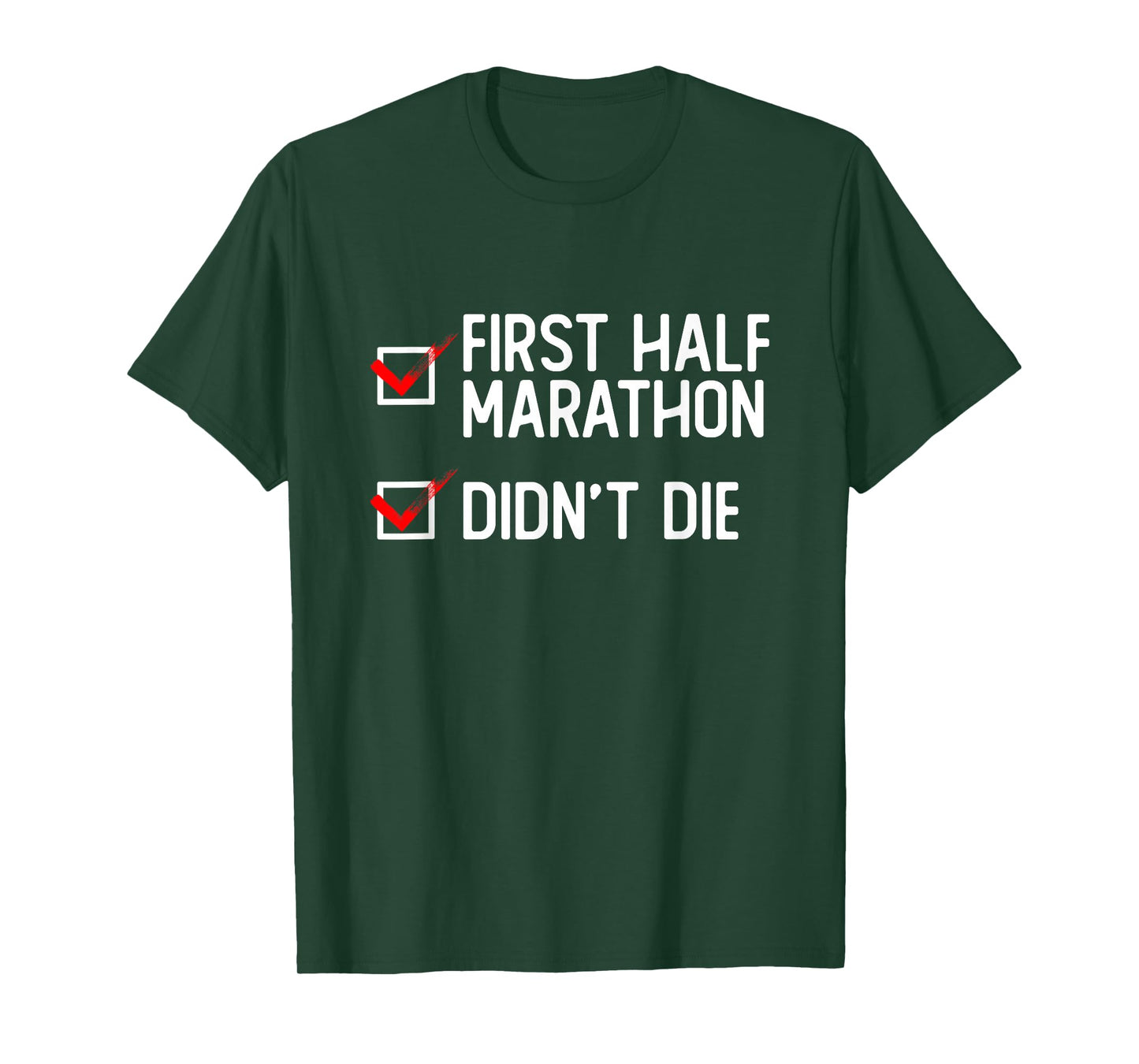 First Halfmarathon - Funny Half Marathon Runner T-Shirt