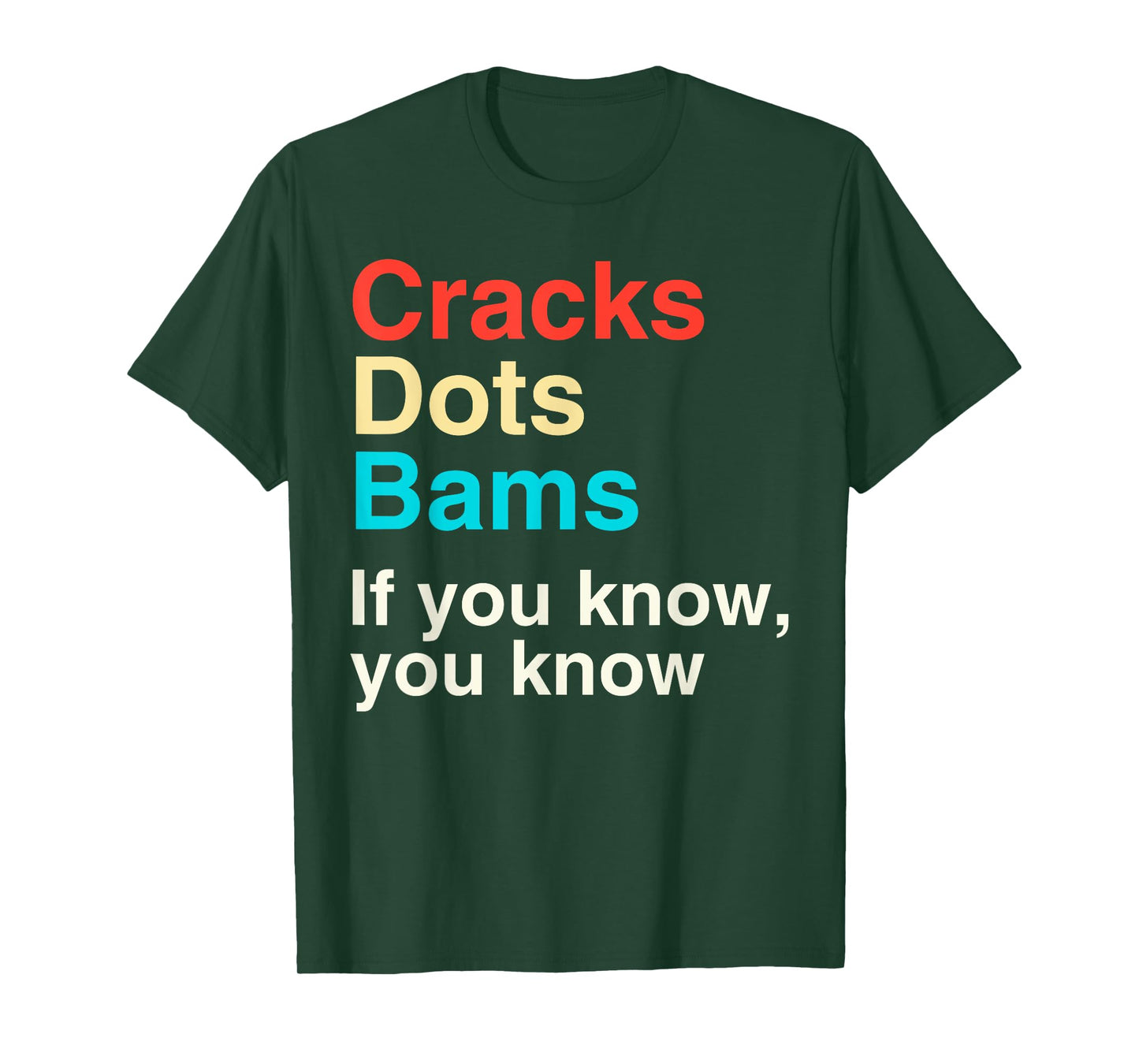 Cracks Dots Bams T-Shirt