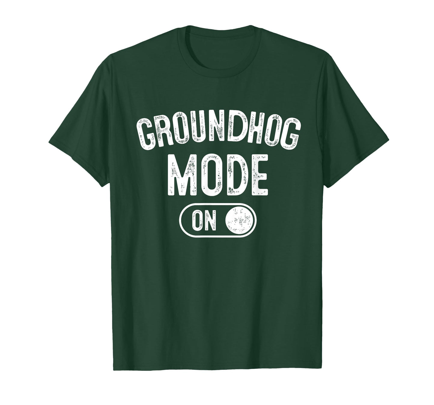 Groundhog Mode On Costume Funny Weather Prophet Gift Animal T-Shirt