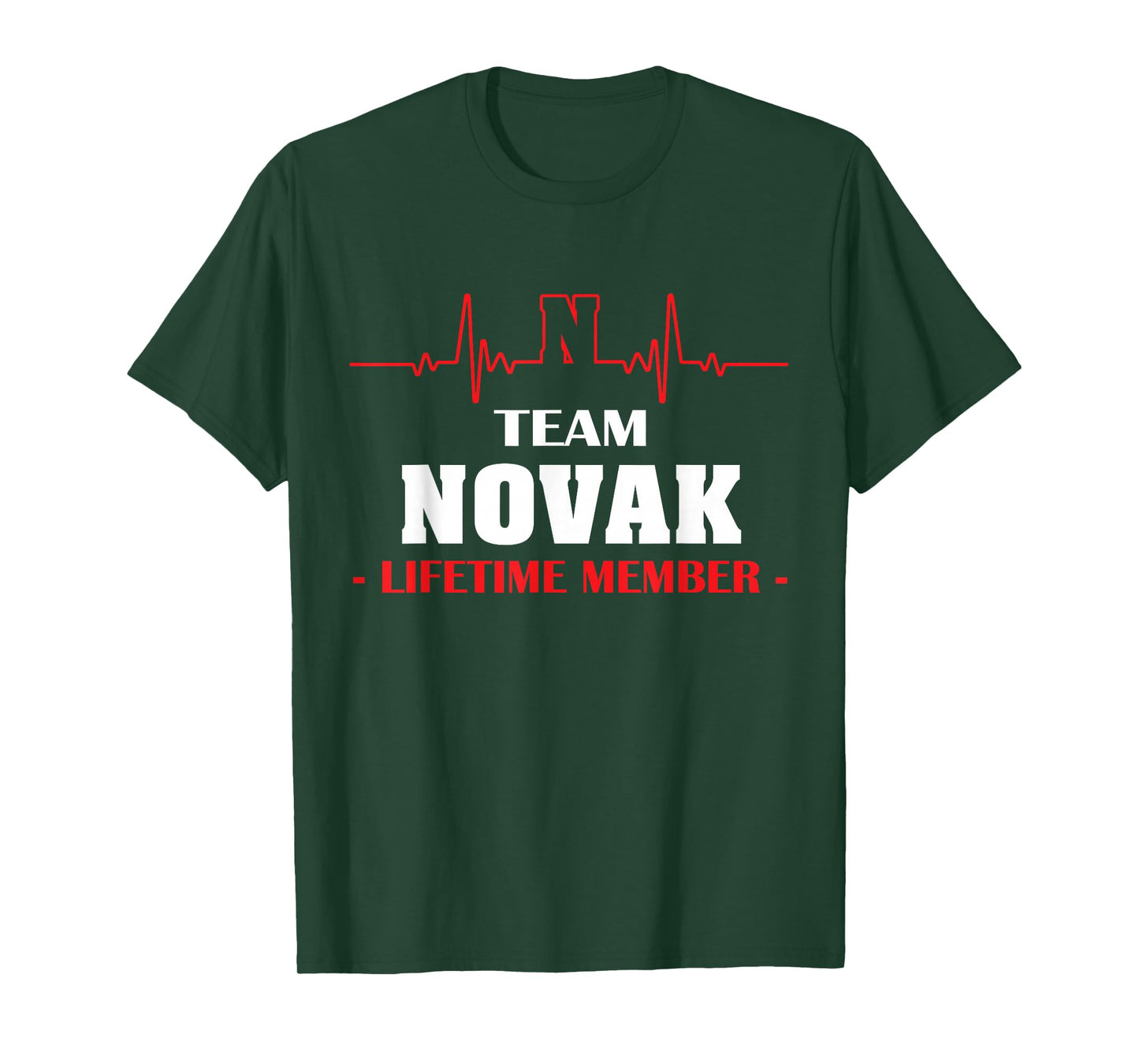 Team NOVAK lifetime member family youth kid shirt 1kmo T-Shirt