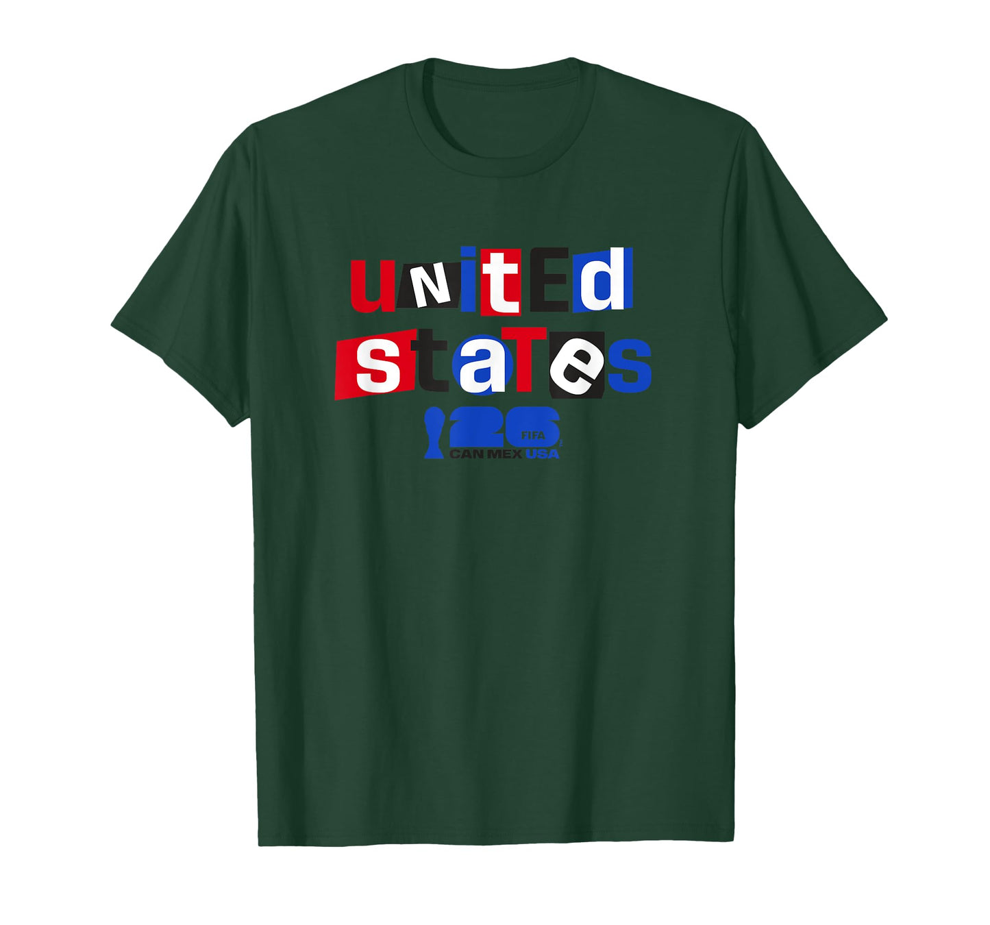 FIFA WORLD CUP26 USA Host Country Comic T-Shirt