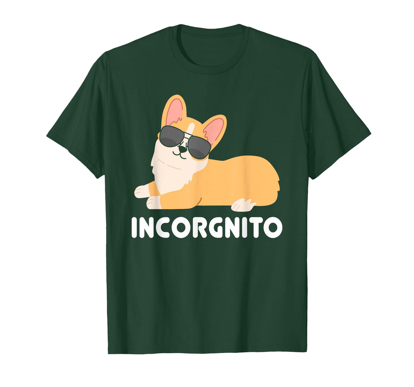 Incorgnito | Welsh Corgi Owner Funny Dog Lover Men Women Girls Kids T-Shirt