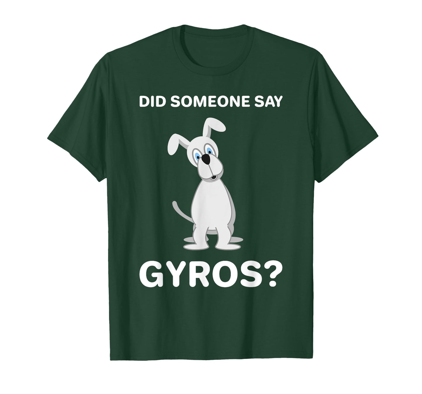 Funny Gyros Gyro Dog Greek Food Pride Greece Gift T-Shirt T-Shirt for Men Women