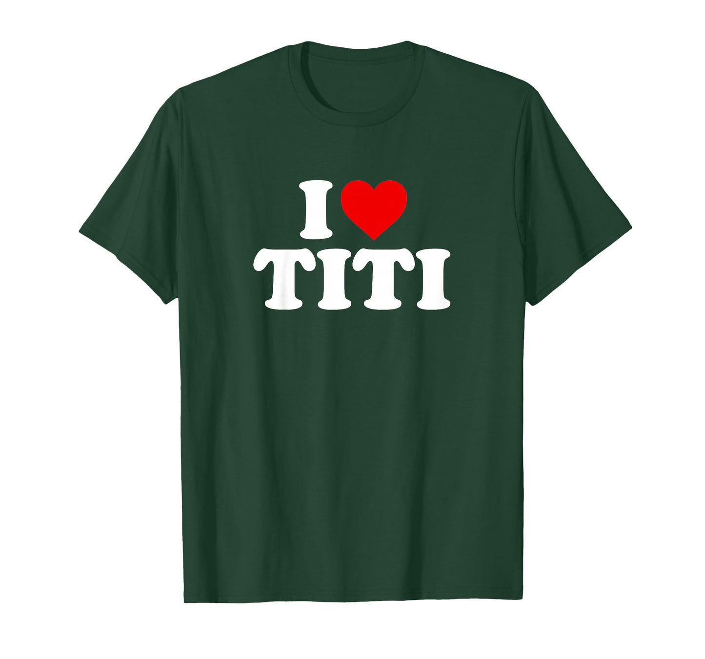 I Love Titi Design For Boy Girl Toddler Children Youth T-Shirt