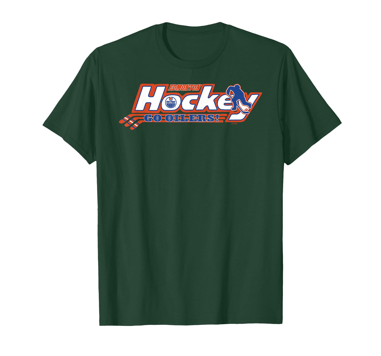 Edmonton Oilers Hockey Royal Officially Licensed T-Shirt