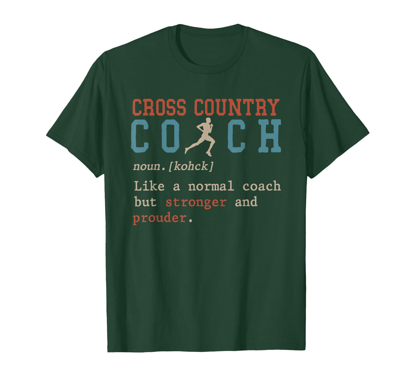 Cross Country Coach, Sports Coaching T-Shirt