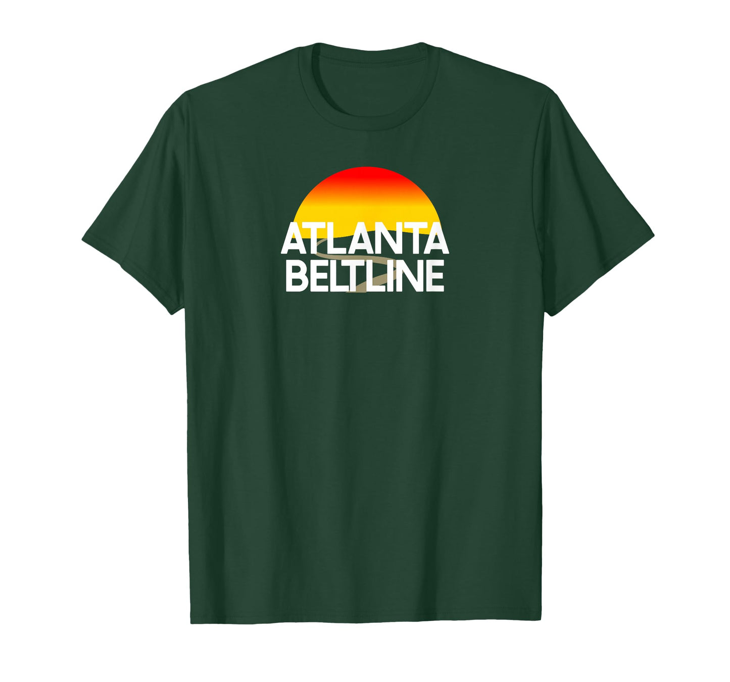 Atlanta BeltLine USA Rail Trail Biking T-Shirt