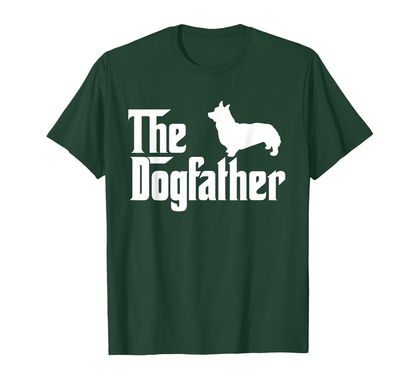 Funny The Dogfather T Shirt | Gift T Shirt for Corgi Lovers T-Shirt
